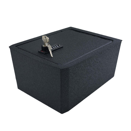 Center Console Gun Safe for 2018-2023 Volkswagen Atlas, 4-Digit Combination Lock with Key