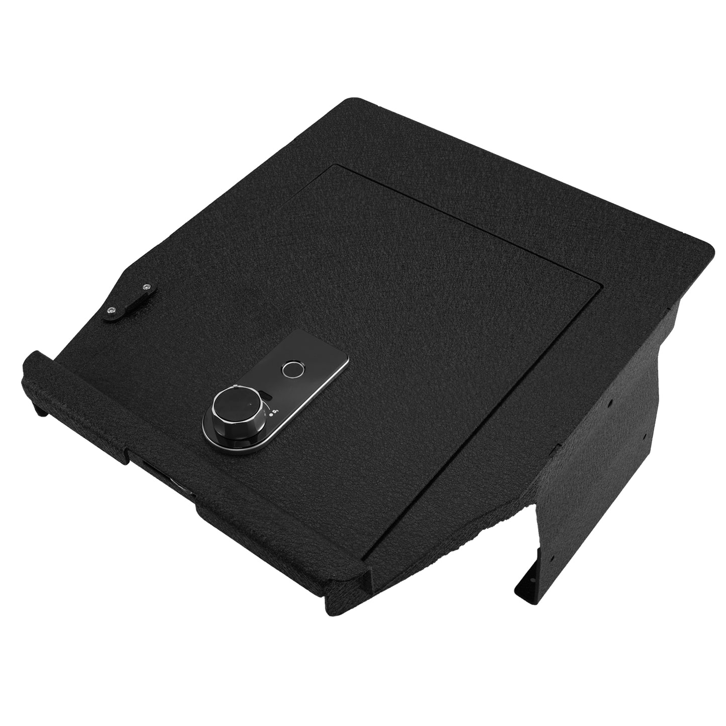 Pro Center Console Safe Gun Safe for 2021-2024 Ford F-150 and 2021-2024 Ford F-150 Lightning, Fingerprint Lock with Key