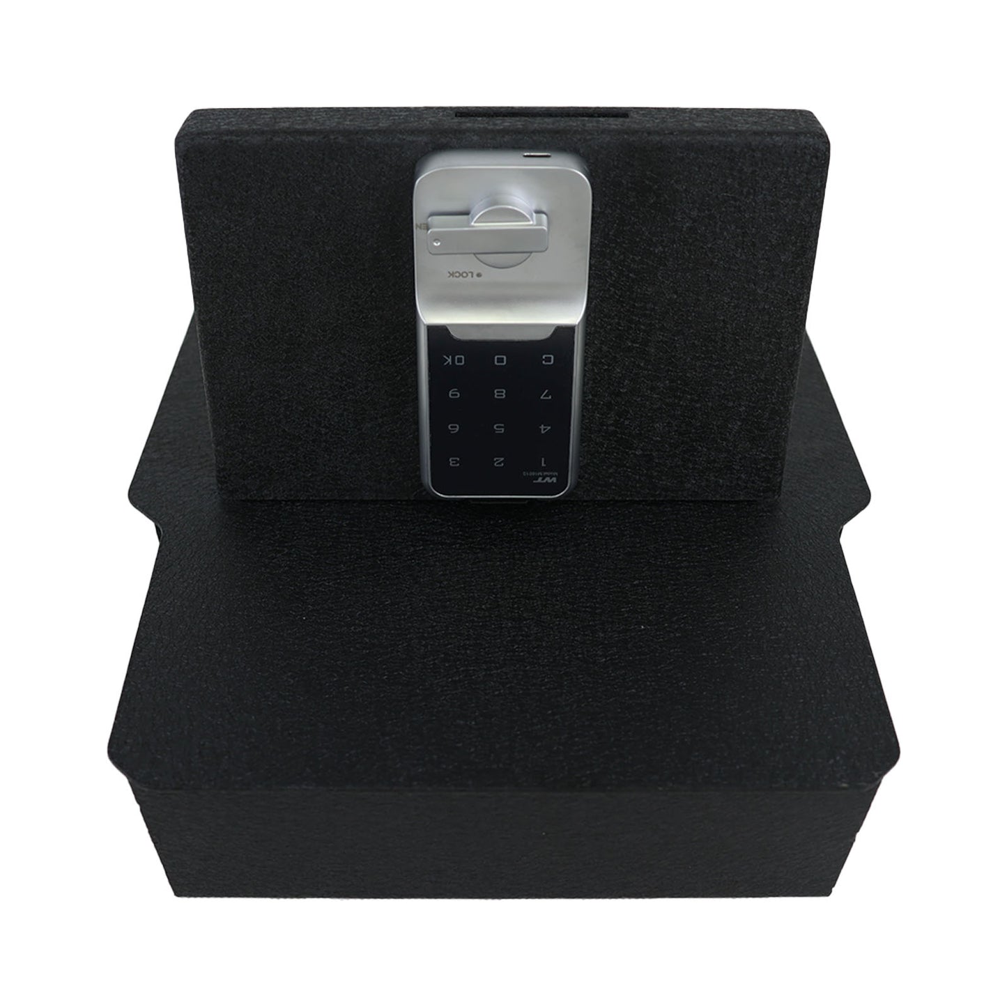 Underseat Console Safe Gun Safe for 2020-2026 Dodge Ram 1500/2500/3500, Electronic Keypad Number Lock