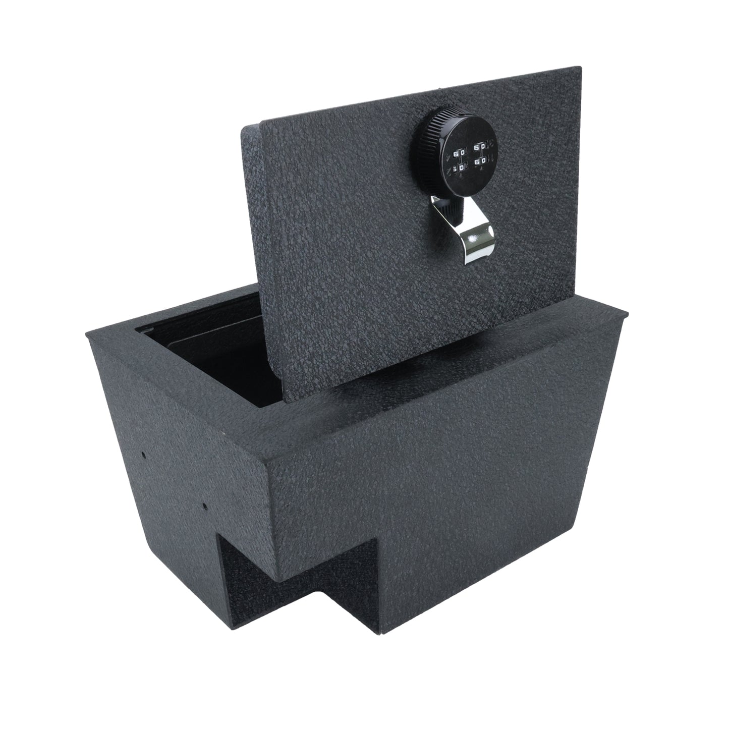 Center Console Gun Safe for 2021-2024 Nissan Armada, 4-Digit Combo Lock