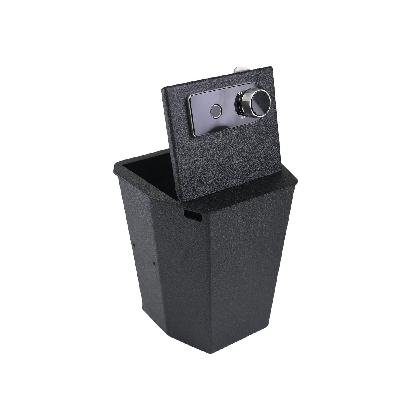 Center Console Gun Safe for 2019-2025 Land Rover Defender, Fingerprint Lock with Key