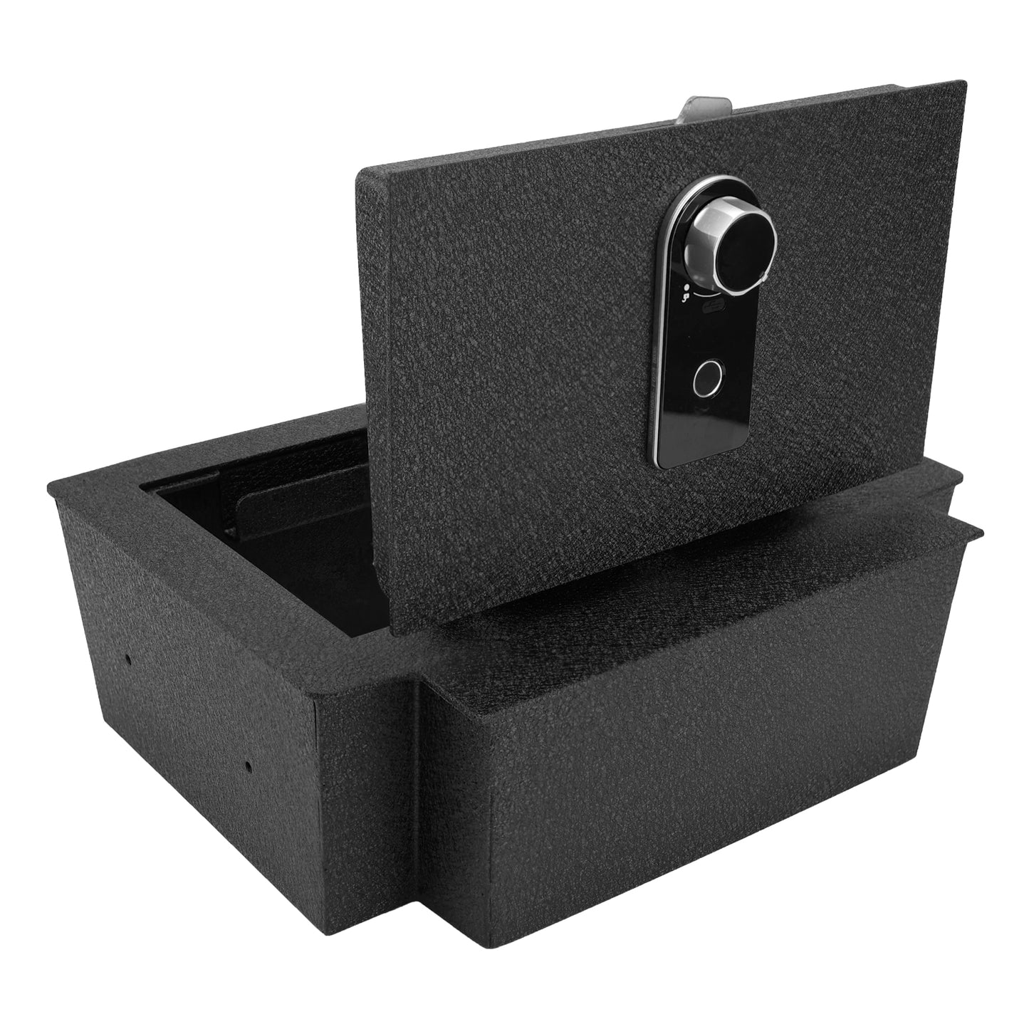 Pro Center Console Gun Safe for 2021-2025 Chevrolet Tahoe, Fingerprint Lock with Key