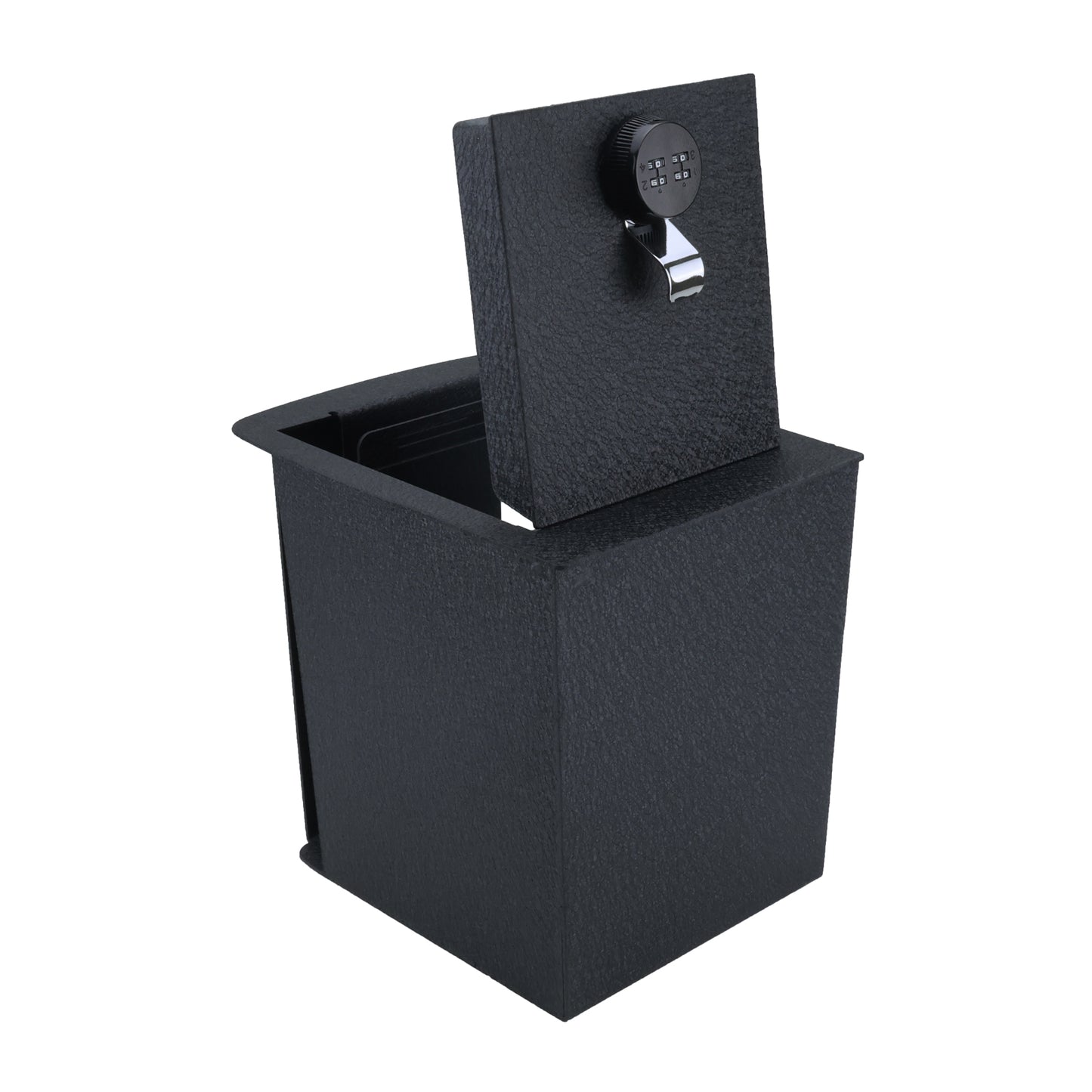 Center Console Gun Safe for 2019-2025 Kia Telluride With Cigarette Lighter, 4-Digit Combo Lock