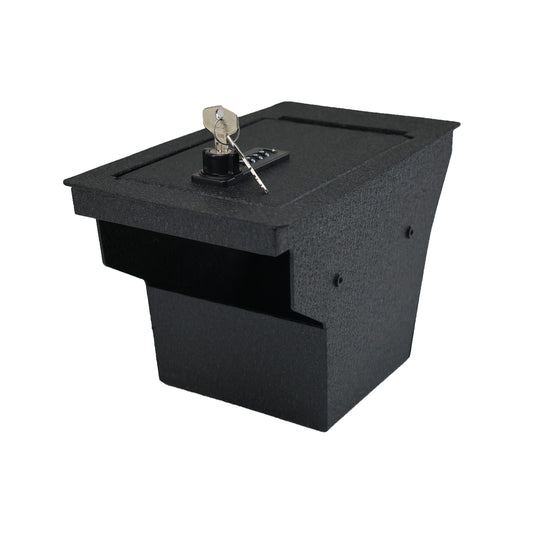 Center Console Gun Safe for 2015-2024 Jeep Cherokee, 4-Digit Combination Lock with Key
