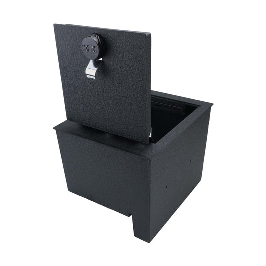 Center Console Gun Safe for 2016-2025 Nissan Titan, 4-Digit Combo Lock