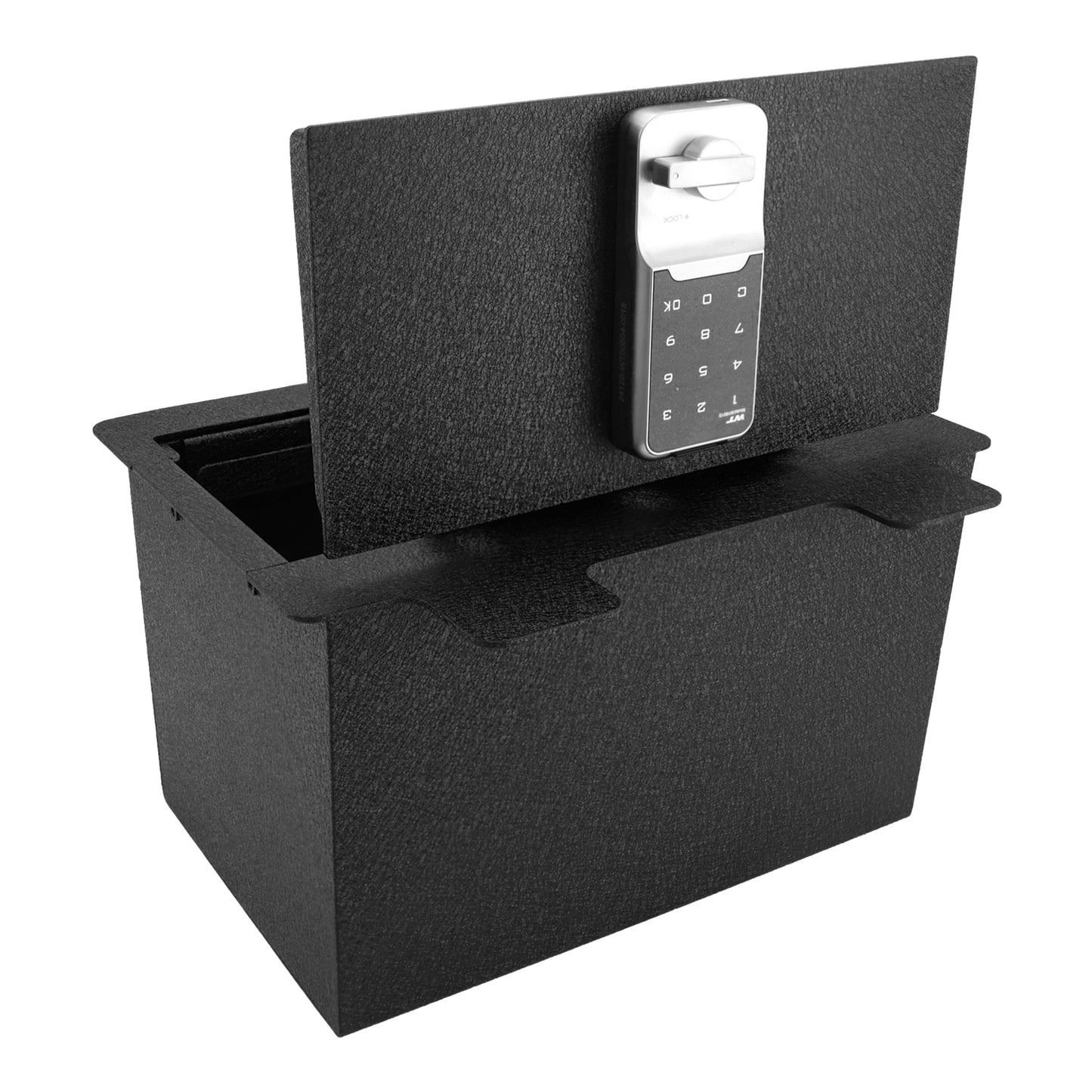 Pro Center Console Safe Gun Safe for 2019-2022 Chevrolet Silverado 1500, Electronic Number Lock