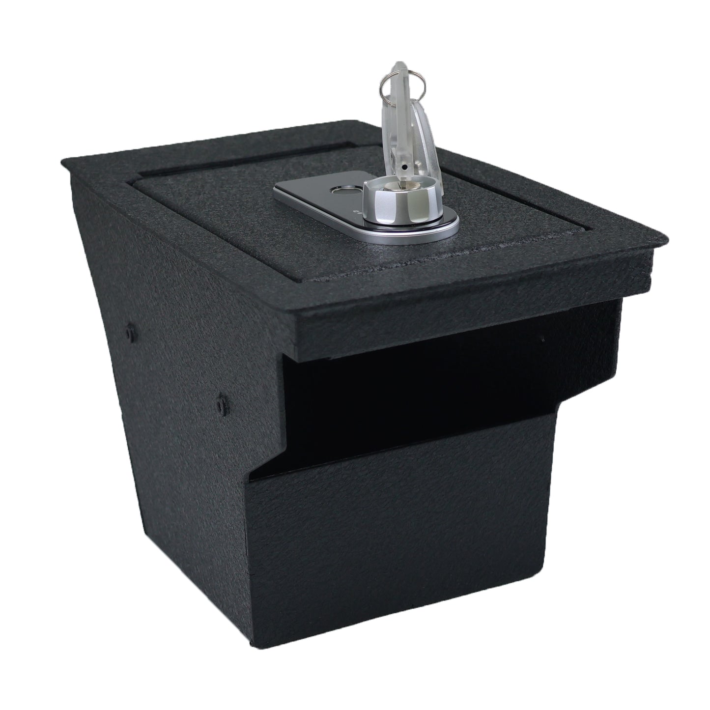 Center Console Gun Safe for 2015-2024 Jeep Cherokee, Fingerprint Lock with Key