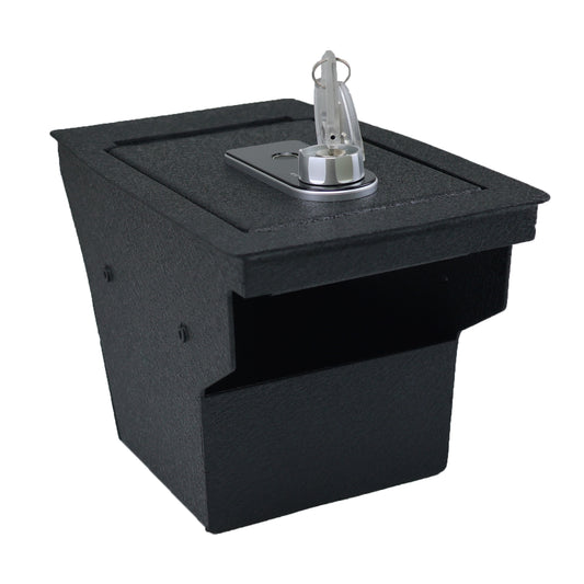 Center Console Gun Safe for 2015-2024 Jeep Cherokee, Fingerprint Lock with Key