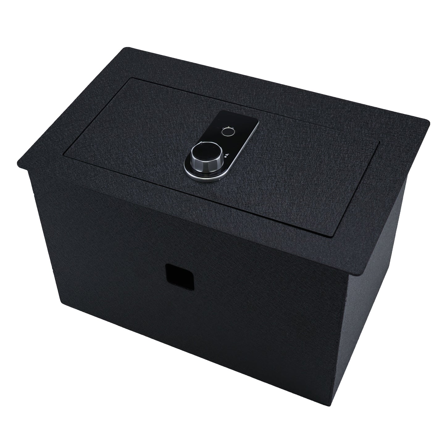 Pro Center Console Safe Gun Safe for 2015-2020 Chevrolet Suburban and Tahoe/Silverado, 2015-2020 GMC Yukon and Yukon XL/Sierra, Fingerprint Lock with Key