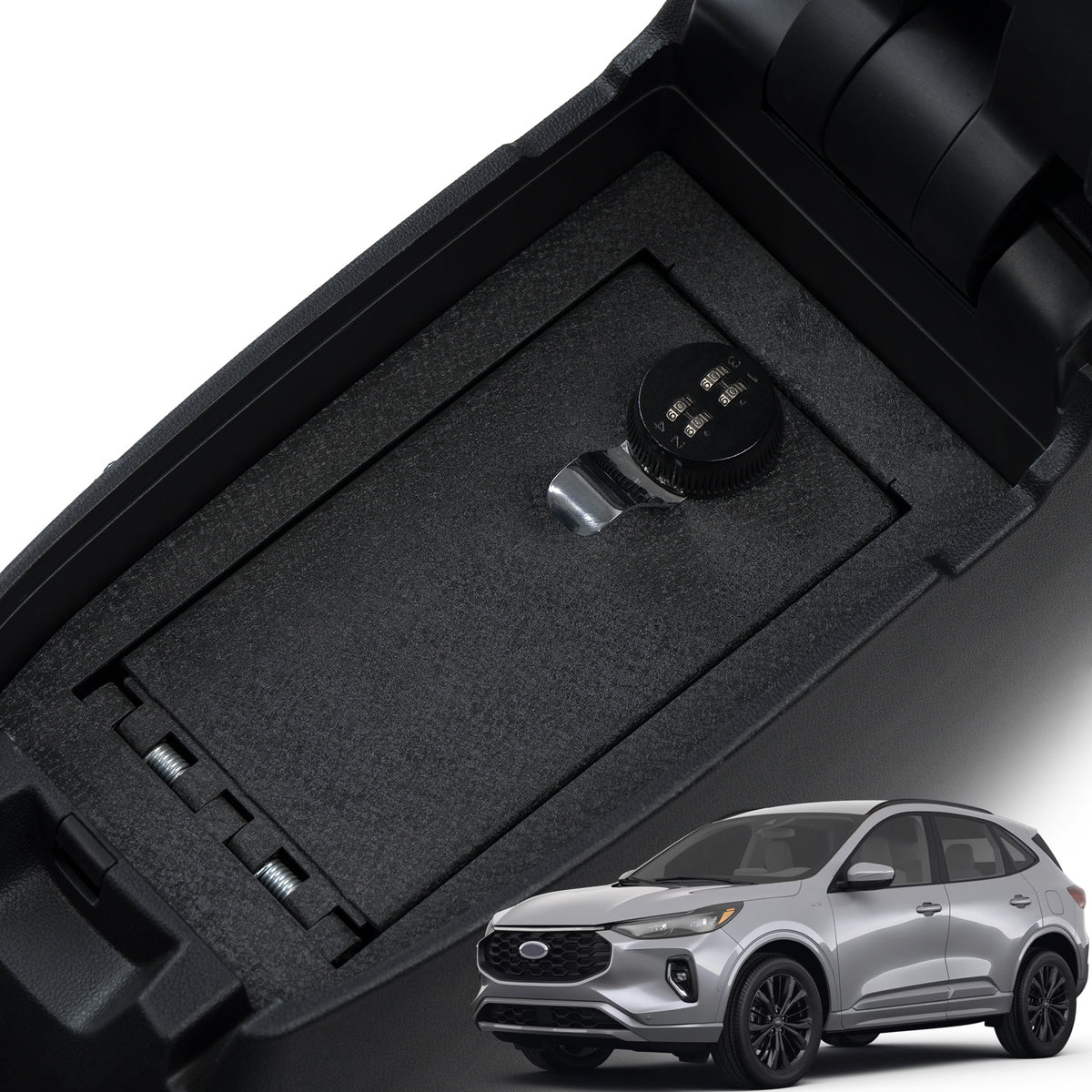 Console Safe | Ford Escape 2020–26 | Ford Bronco Sport 2021–25 | 4D Combo