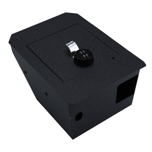 Pro Center Console Safe Gun Safe for 2024-2025 Tesla Cybertruck, 4-Digit Combo Lock