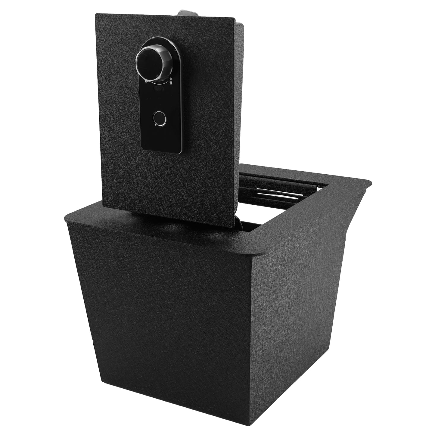 Center Console Gun Safe for 2023+ Honda Pilot 2024+ Ridgeline/Passport, Fingerprint Lock with Key