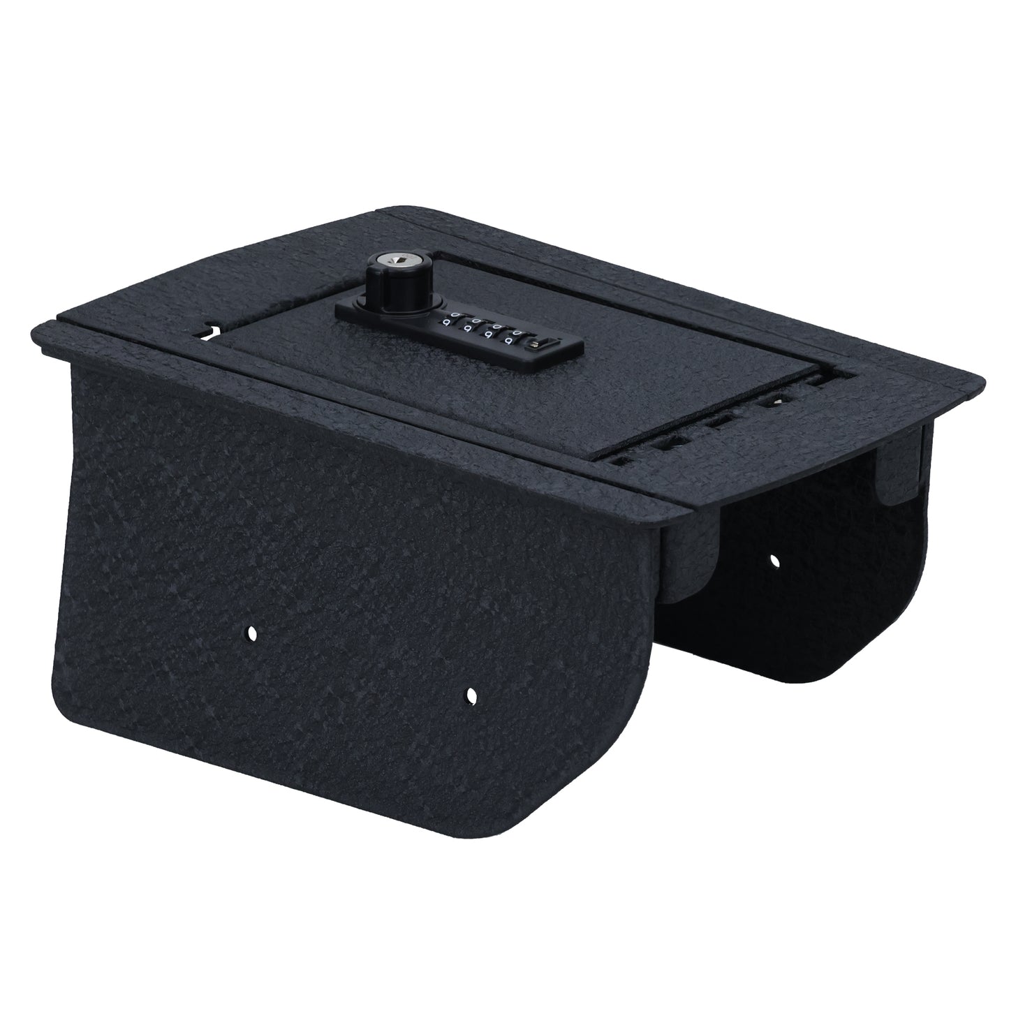 Center Console Safe Gun Safe for 2011-2022 Jeep Grand Cherokee and Dodge Durango, 4-Digit Combination Lock with Key