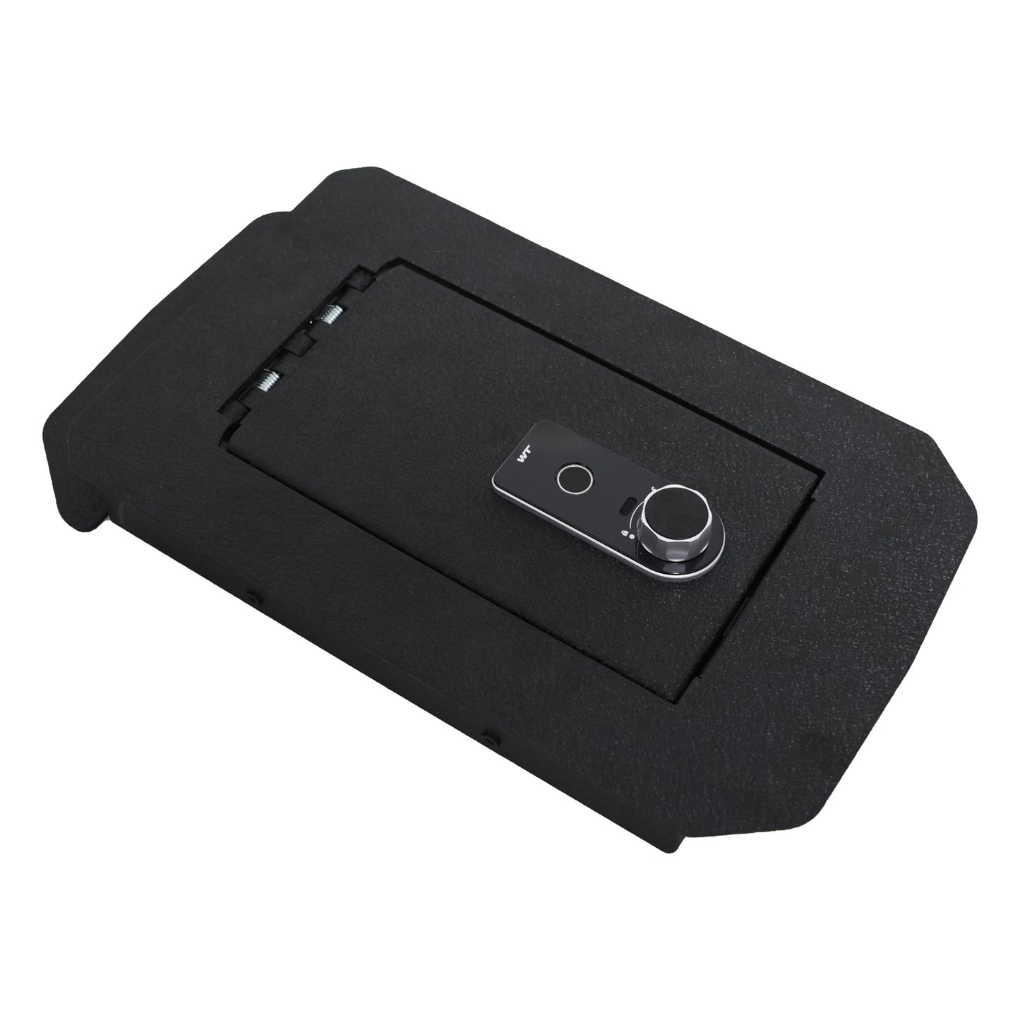 Center Console Gun Safe for 2014-2019 Toyota Highlander, Fingerprint Lock with Key