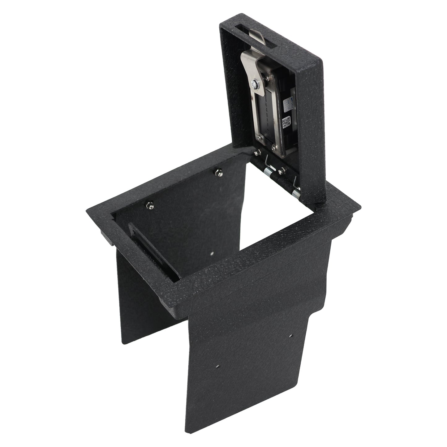 Center Console Safe Gun Safe for 2013-2019 Ford Explorer,Fingerprint Lock with Backup Key.