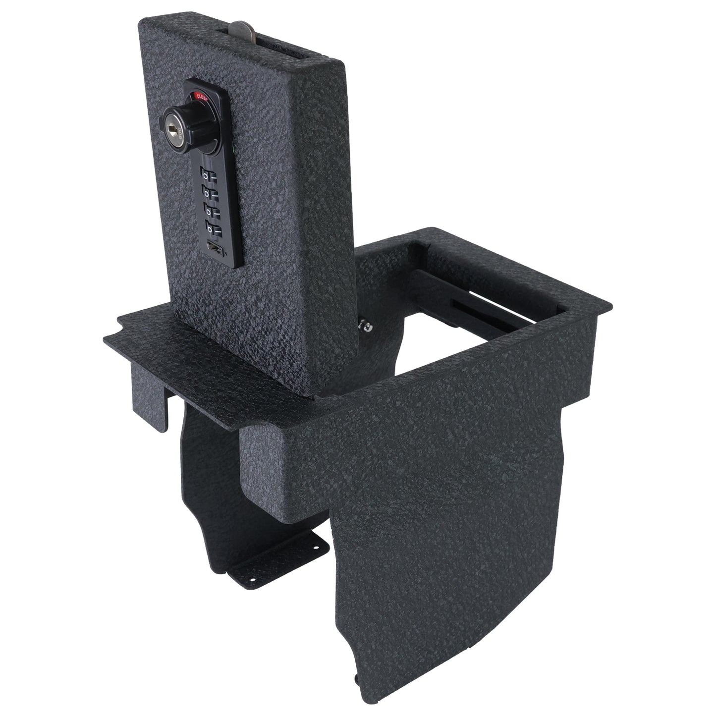 Caja fuerte para consola central para Lincoln MKC 2015-2019, cerradura de combinación de 4 dígitos con llave