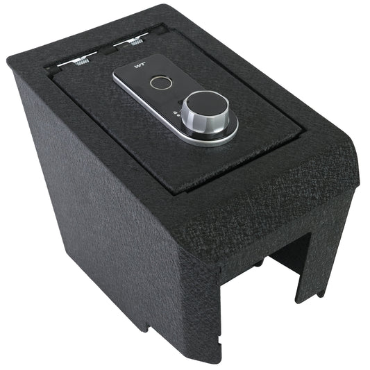 Center Console Safe Gun Safe for 2018-2024 BMW X3, 2018-2025 BMW X4, Fingerprint Lock with Key