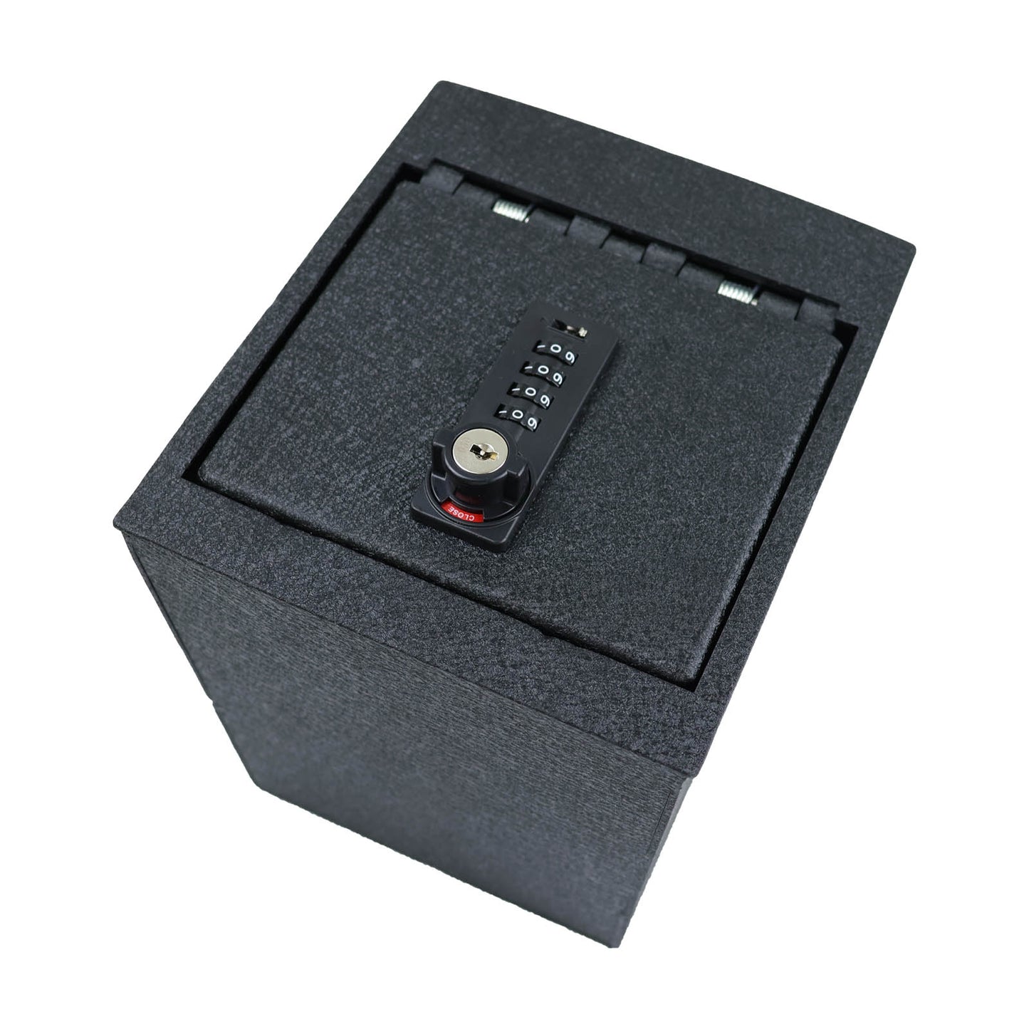 Center Console Gun Safe for 2017-2023 GMC Arcadia, 4-Digit Combination Lock with Key