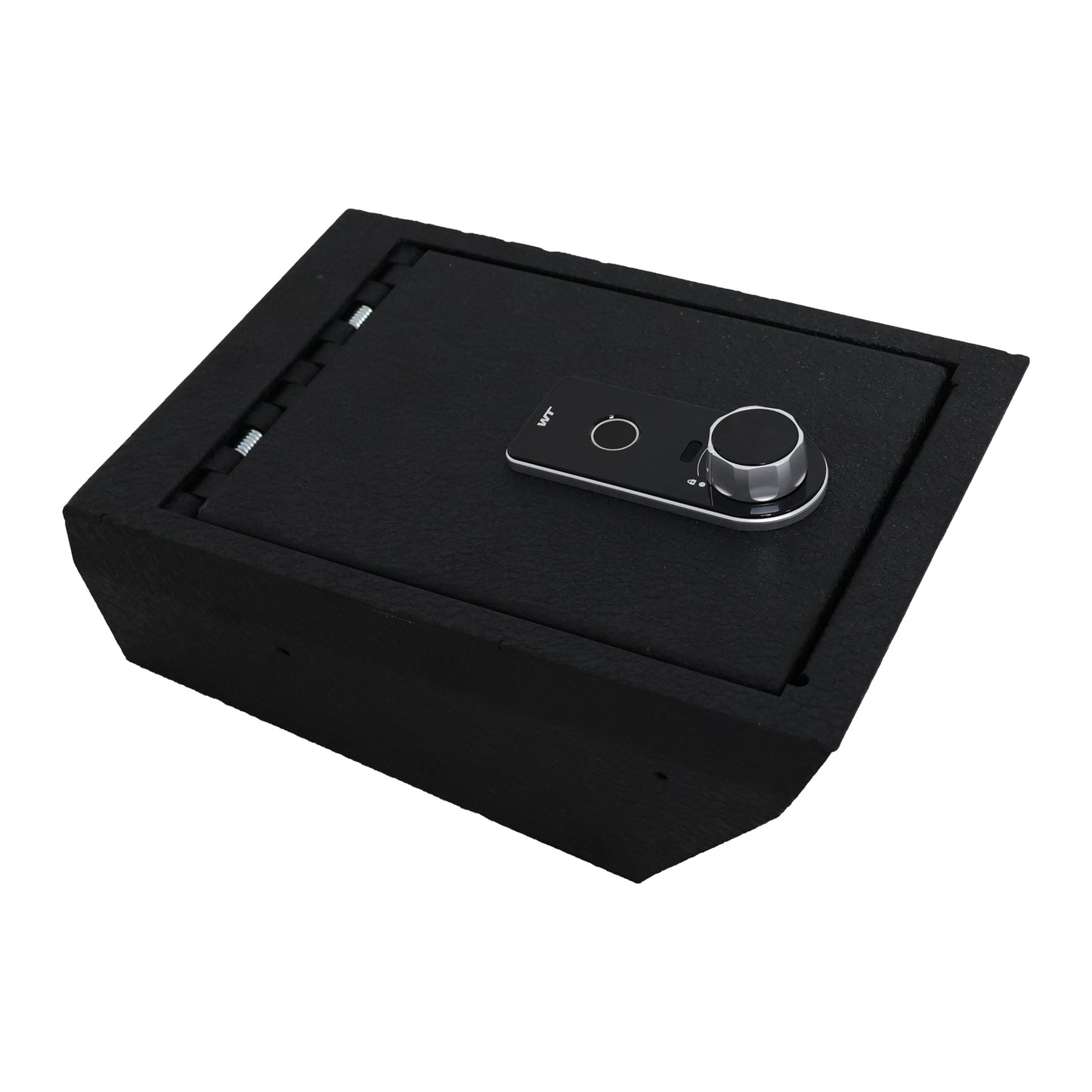 Center Console Safe Gun Safe for 2021-2025 Tesla Model X and Model S, Fingerprint Lock with Key