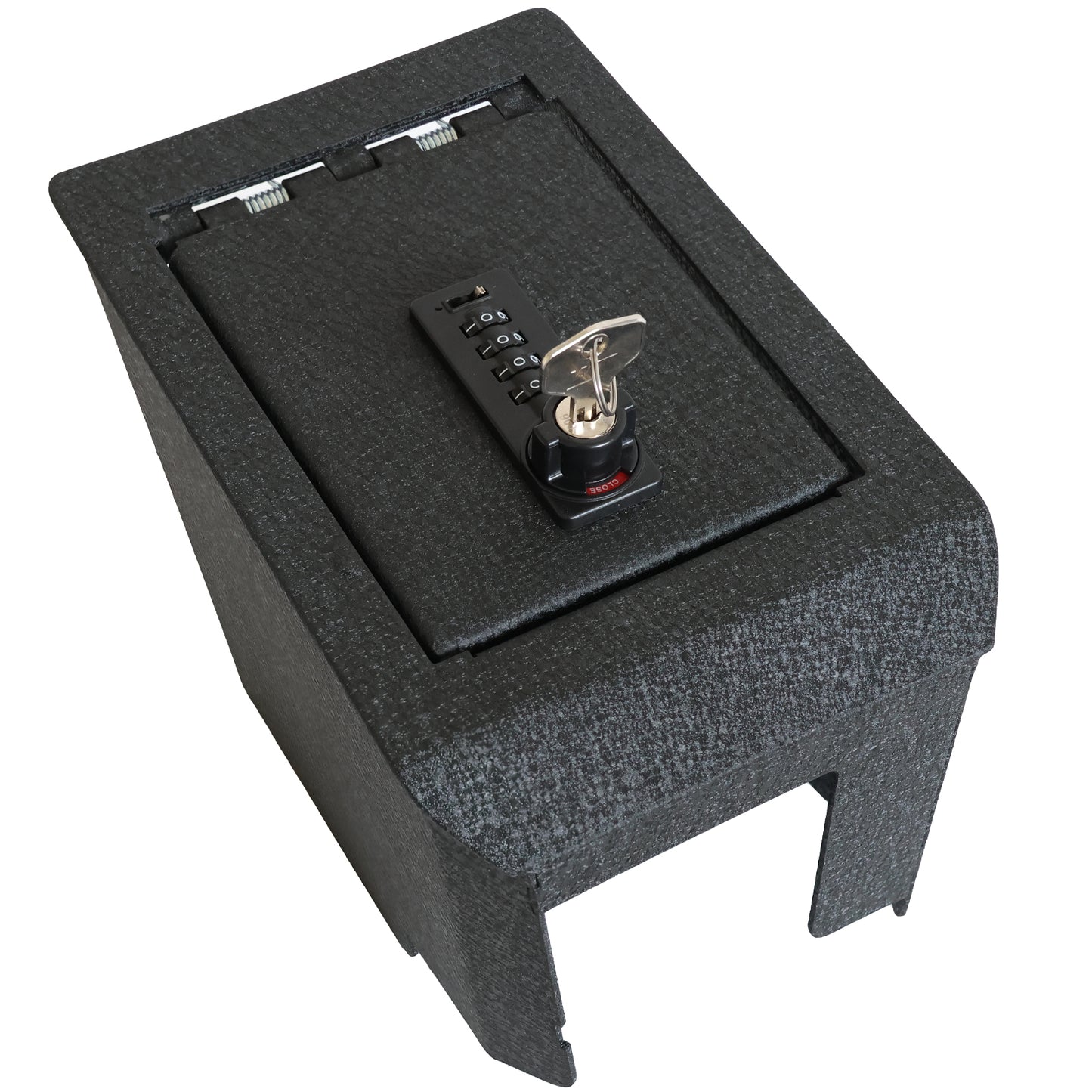 Caja fuerte para consola central para BMW X3 2018-2023, cerradura de combinación de 4 dígitos con llave