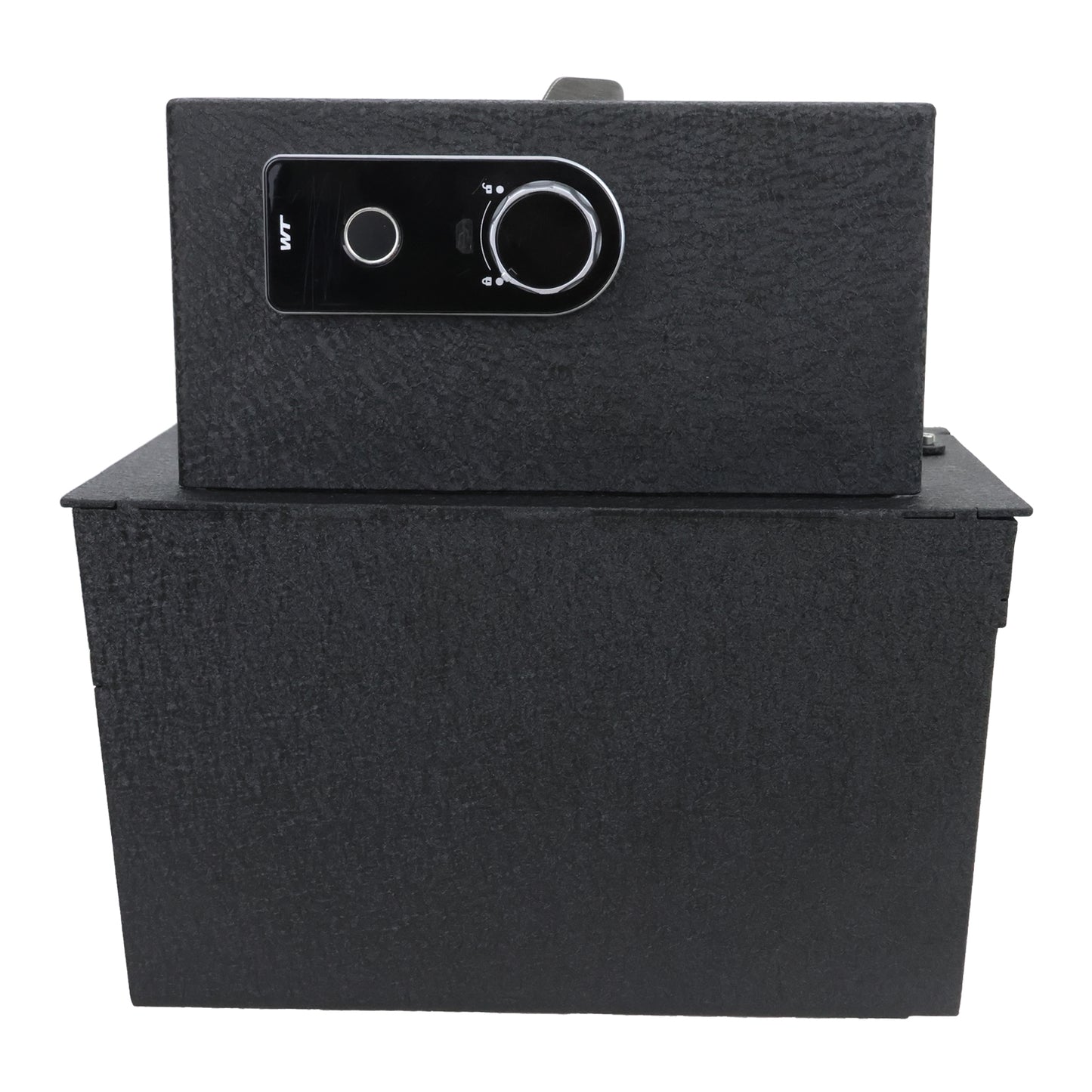 Caja fuerte para consola central para Lexus NX 200 300 2015-2020, cerradura de huellas dactilares con llave