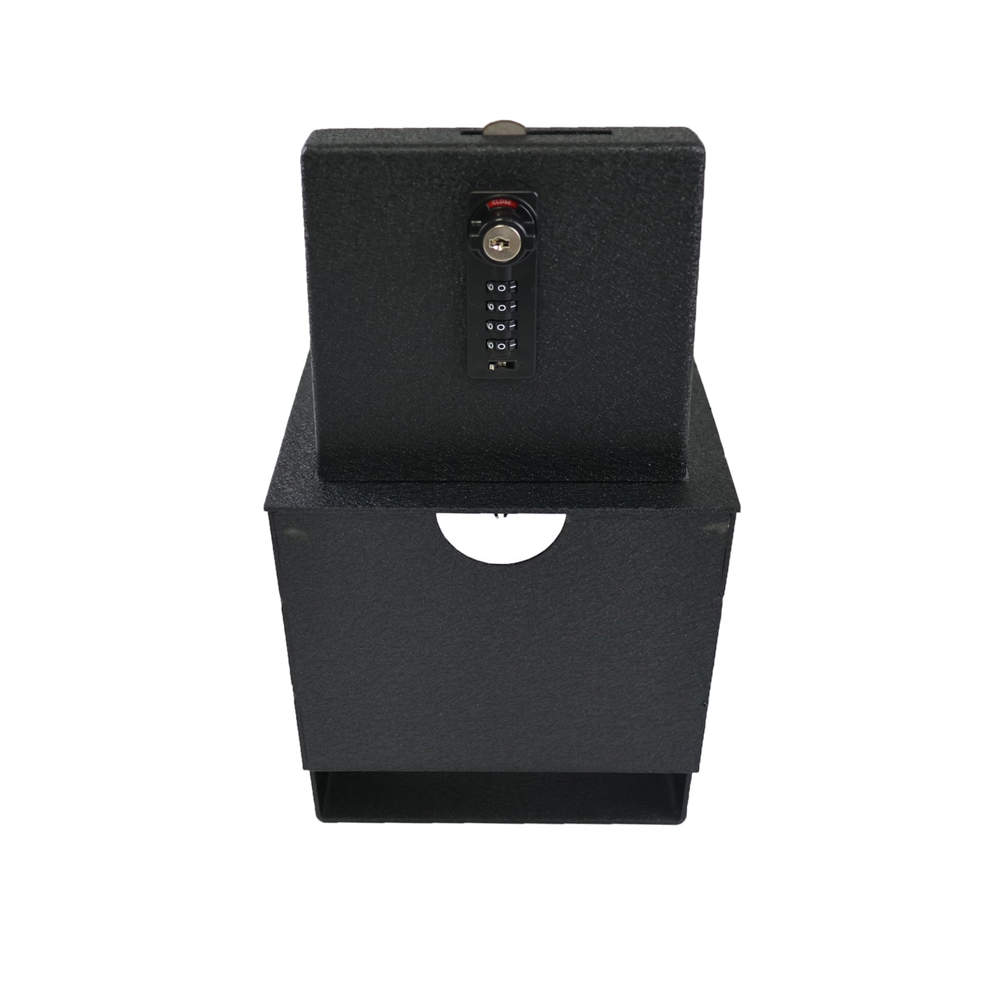 Center Console Gun Safe for 2024-2025 Lexus GX550, 4-Digit Combination Lock with Key