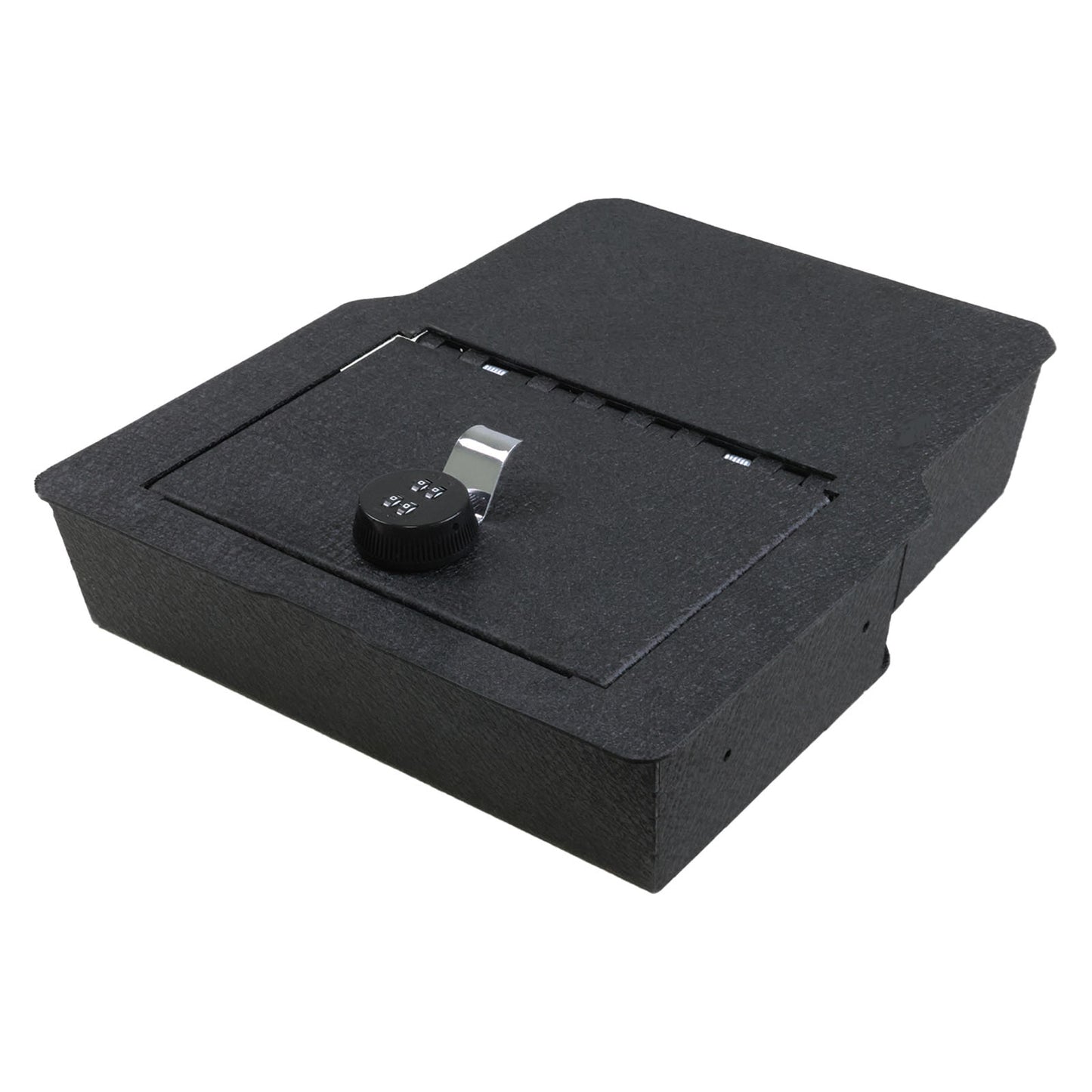Underseat Console Gun Safe for 2020-2026 Dodge Ram 1500/2500/3500, 4-Digit Combo Lock
