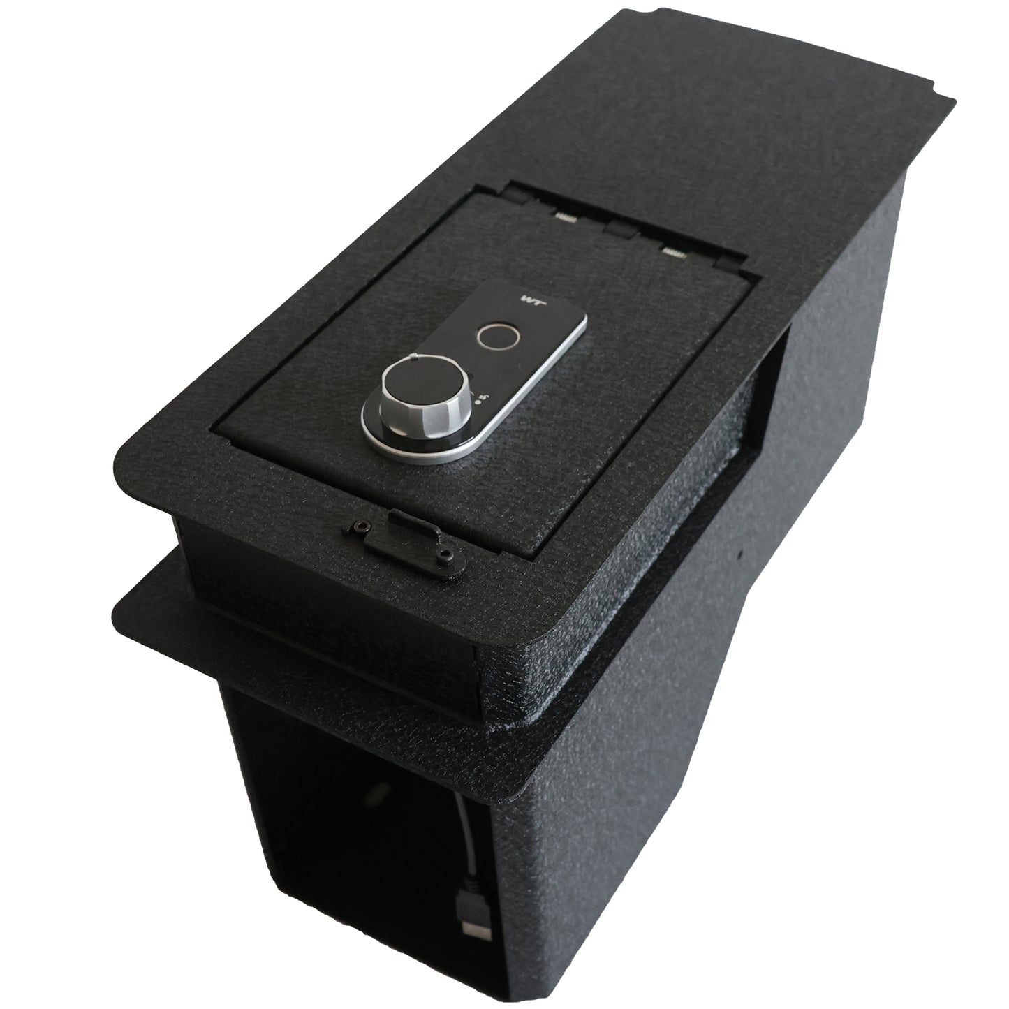 Caja fuerte para consola central para Honda CR-V 2017-2022, cerradura de huella digital con llave