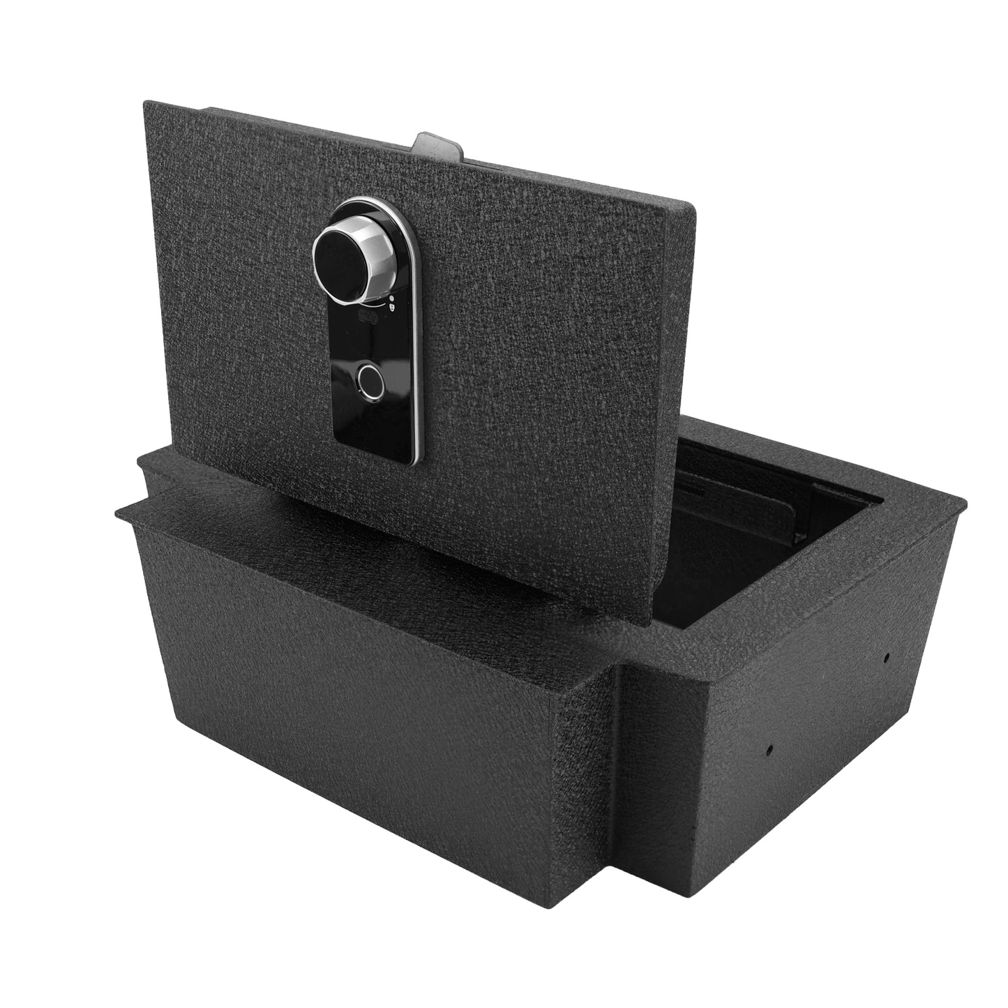 Pro Center Console Gun Safe for 2021-2025 Chevrolet Tahoe, Fingerprint Lock with Key