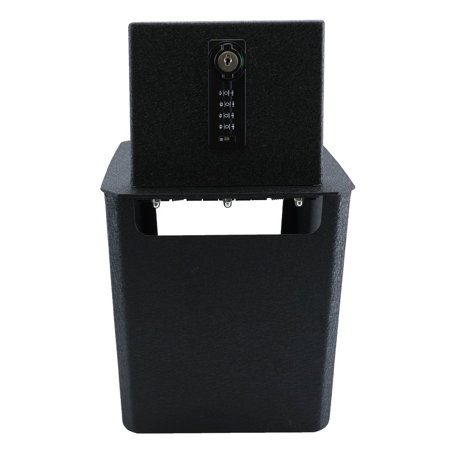 Center Console Gun Safe for 2023-2025 Chevrolet Colorado/GMC Canyon, 4-Digit Combination Lock with Key