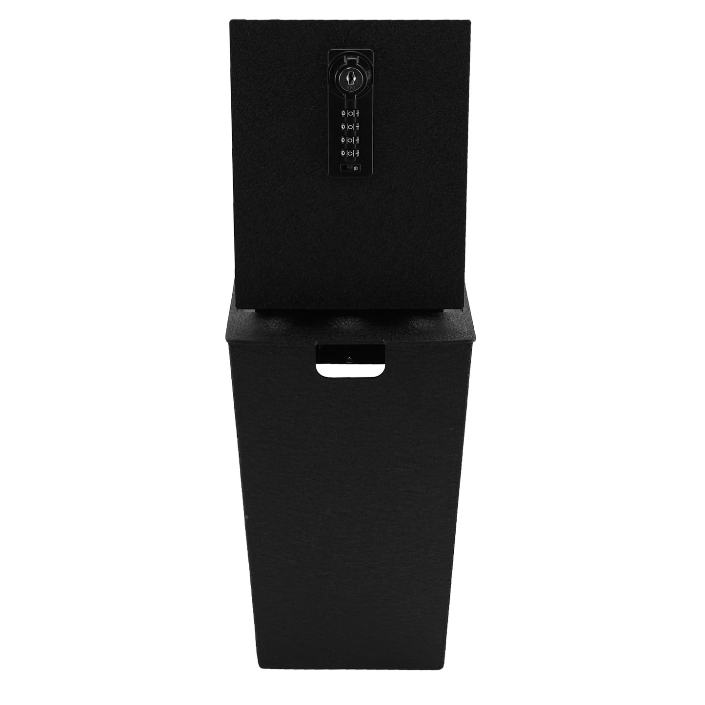 Center Console Gun Safe for 2018-2024 GMC Terrain, 4-Digit Combination Lock with Key