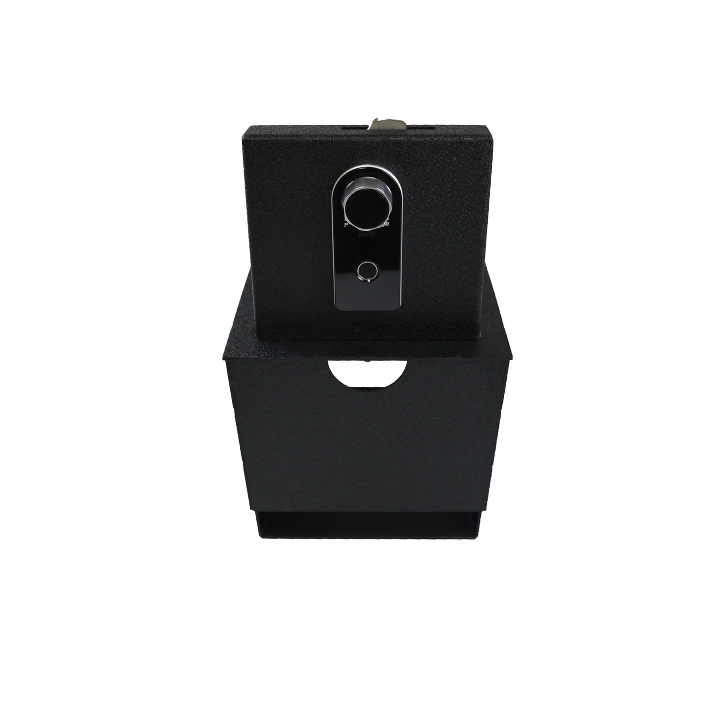 Center Console Gun Safe for 2024-2025 Lexus GX550, Fingerprint Lock with Key