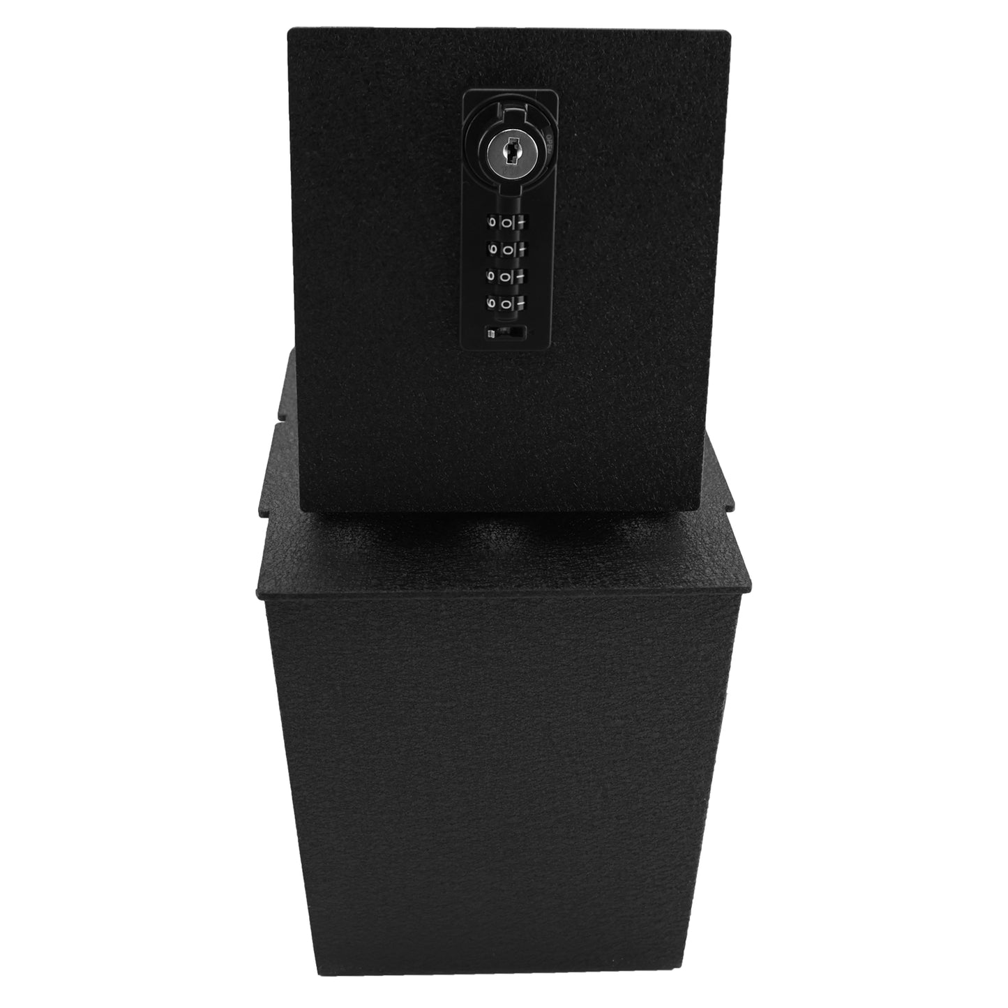 Pro Center Console Safe Gun Safe for 2019-2025 Toyota RAV4, 4-Digit Combination Lock with Key