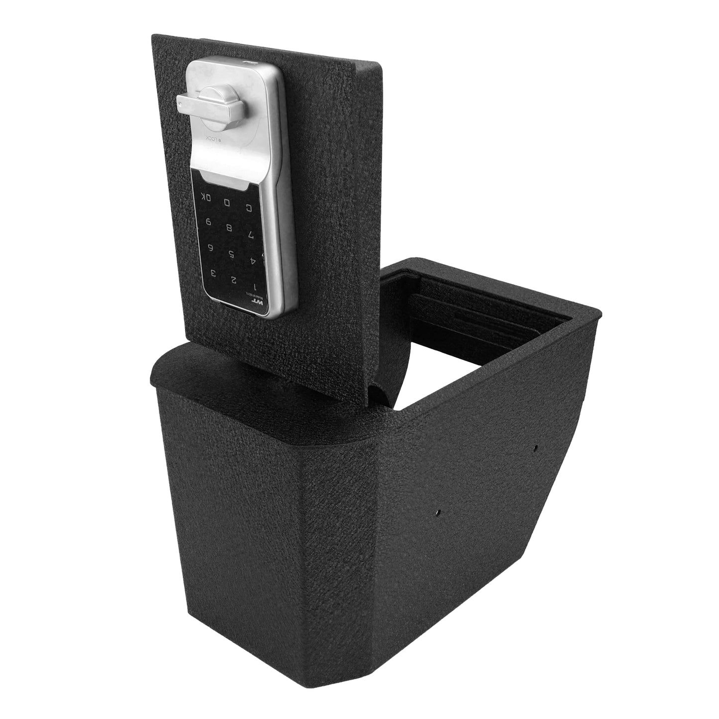 Pro Center Console Safe Gun Safe for 2024-2025 Toyota Land Cruiser, Electronic Number Lock