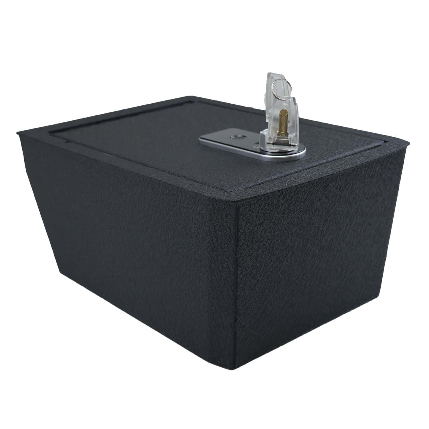 Center Console Gun Safe for 2018-2023 Volkswagen Atlas, Fingerprint Lock with Key