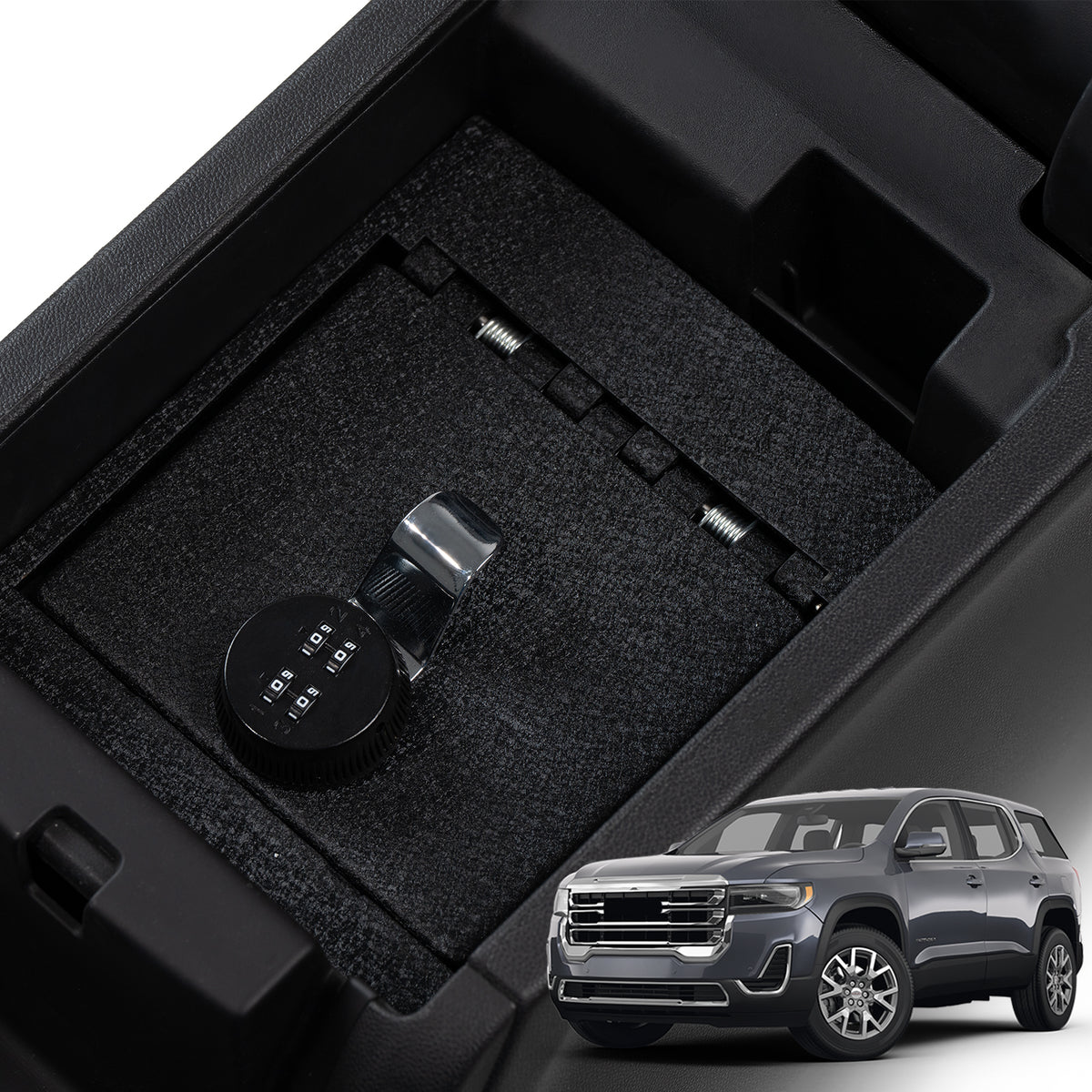 Console Safe | GMC Acadia 2017–23 | 4D Combo