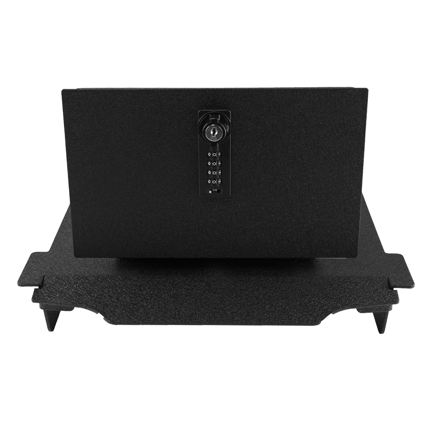 Pro Center Console Safe Gun Safe for 2021-2024 RAM TRX, 2022-2025 RAM GT, 2025 Ram RHO, 4-Digit Combination Lock with Key