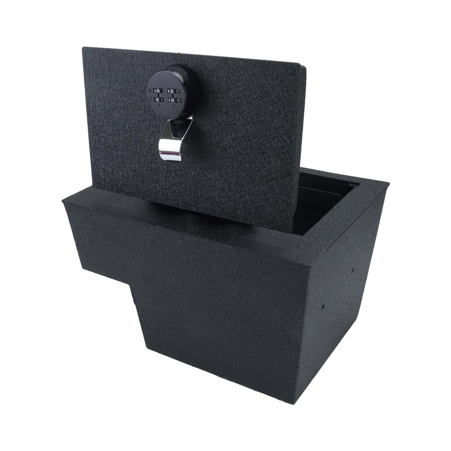 Center Console Gun Safe for 2021-2024 Nissan Armada, 4-Digit Combo Lock