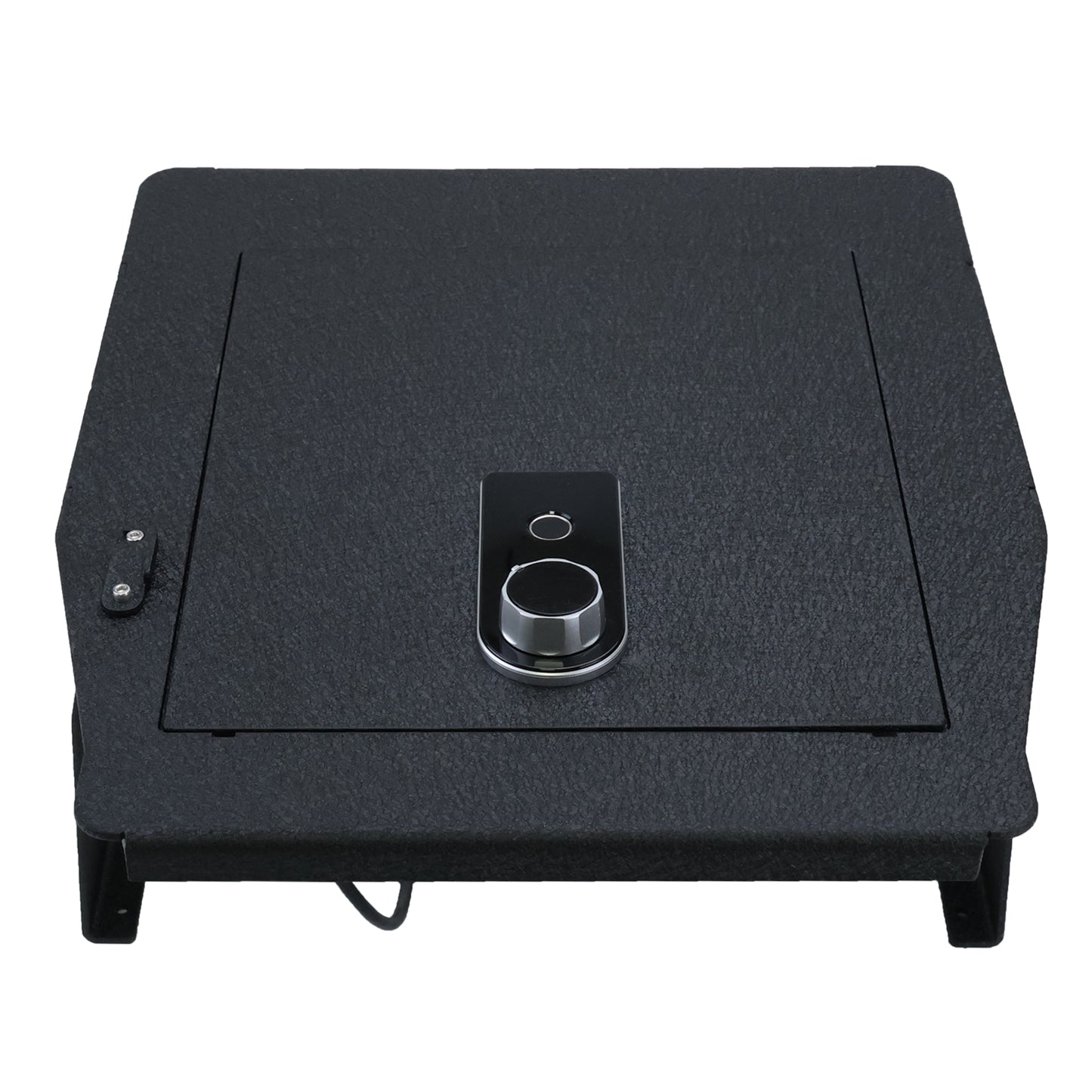 Pro Center Console Safe Gun Safe for 2015-2020 Ford F150, 2017-2022 Ford 250/350/450 Super Duty, 2018-2024 Ford Expedition With Full Floor Console Model, Fingerprint Lock with Key