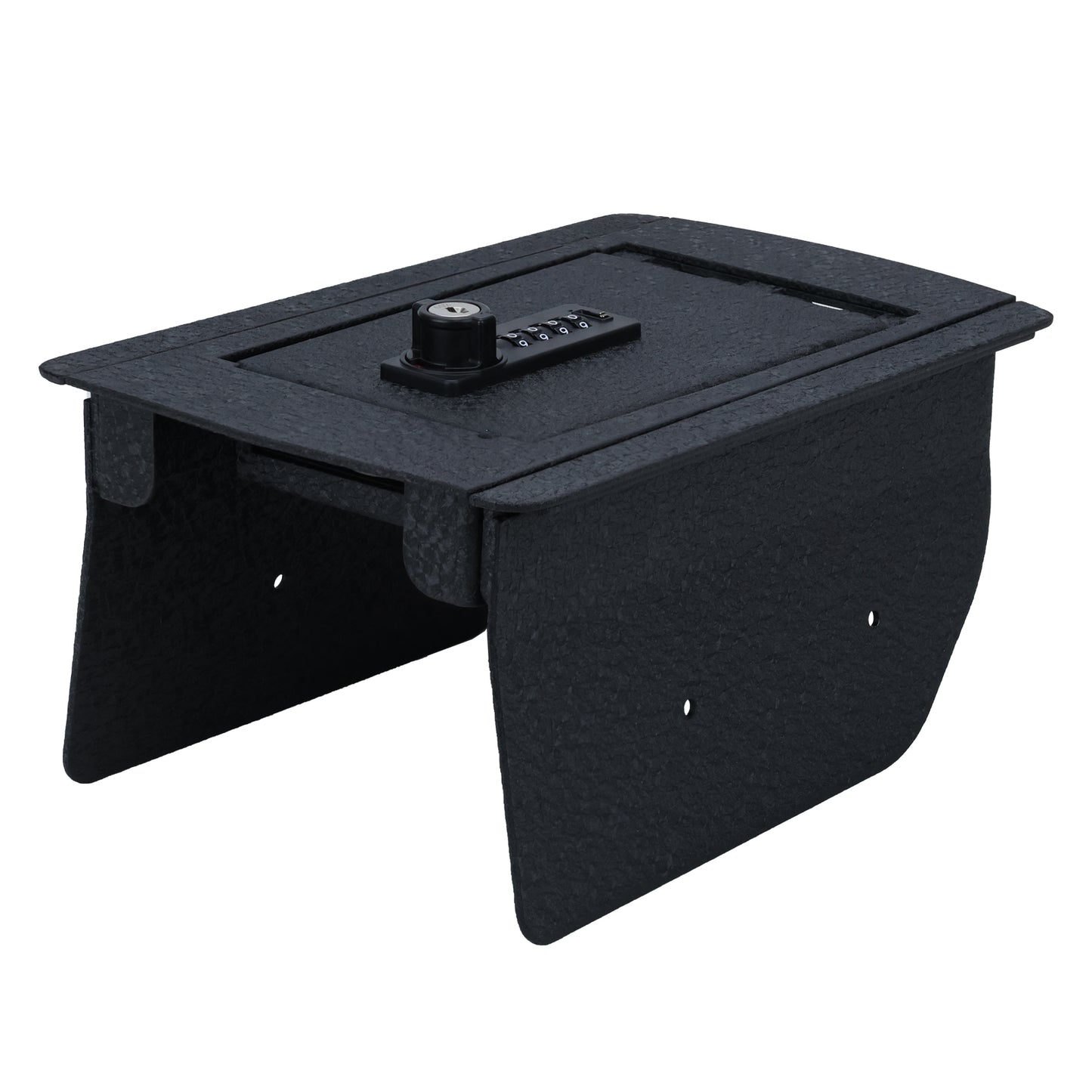 Center Console Safe Gun Safe for 2011-2022 Jeep Grand Cherokee and Dodge Durango, 4-Digit Combination Lock with Key