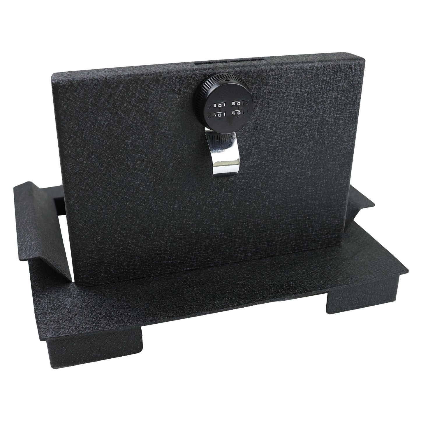 Center Console Gun Safe for 2023-2026 Ford F250/F350/F450 Super Duty, 4-Digit Combo Lock