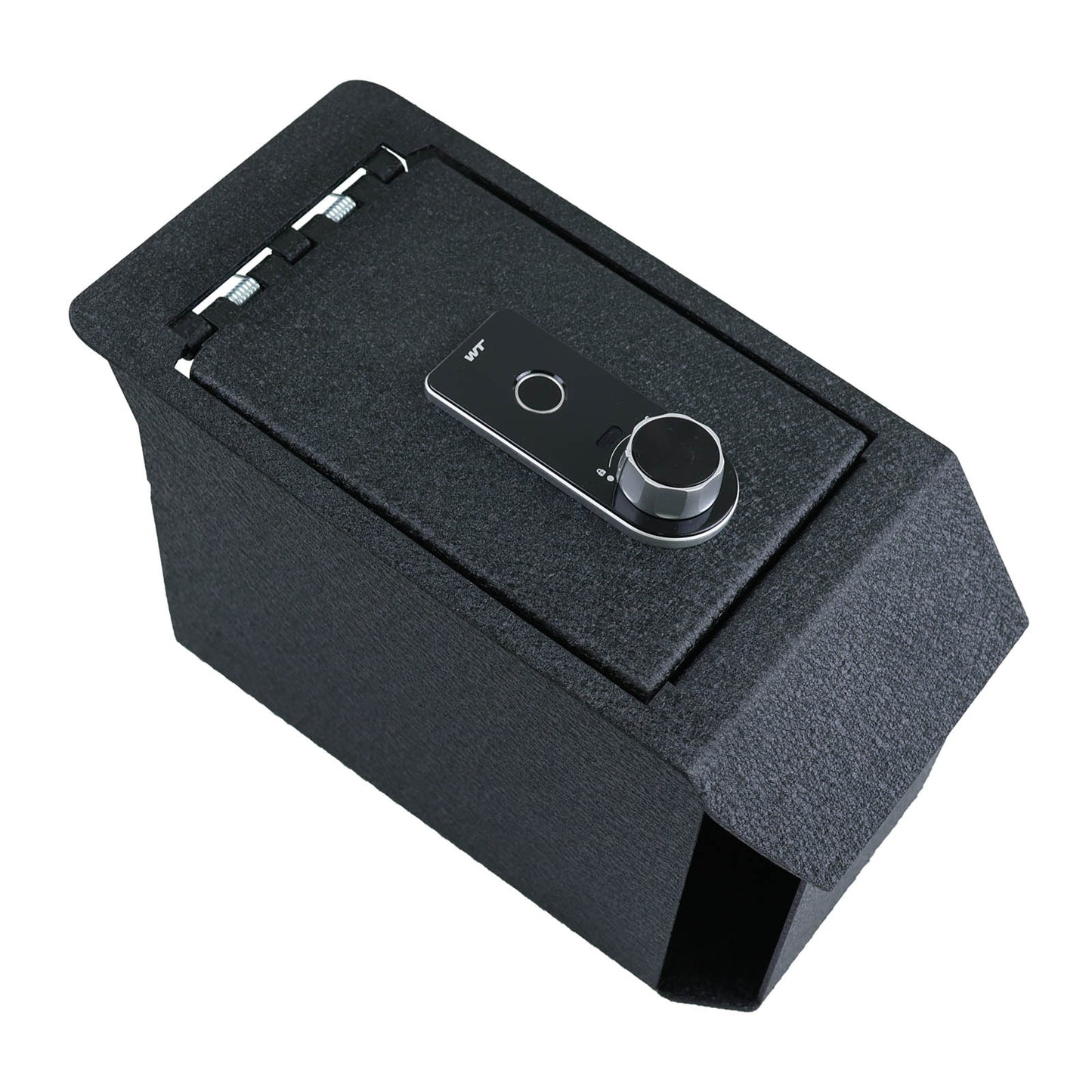 Center Console Gun Safe for 2018-2024 Toyota Camry, Fingerprint Lock with Key