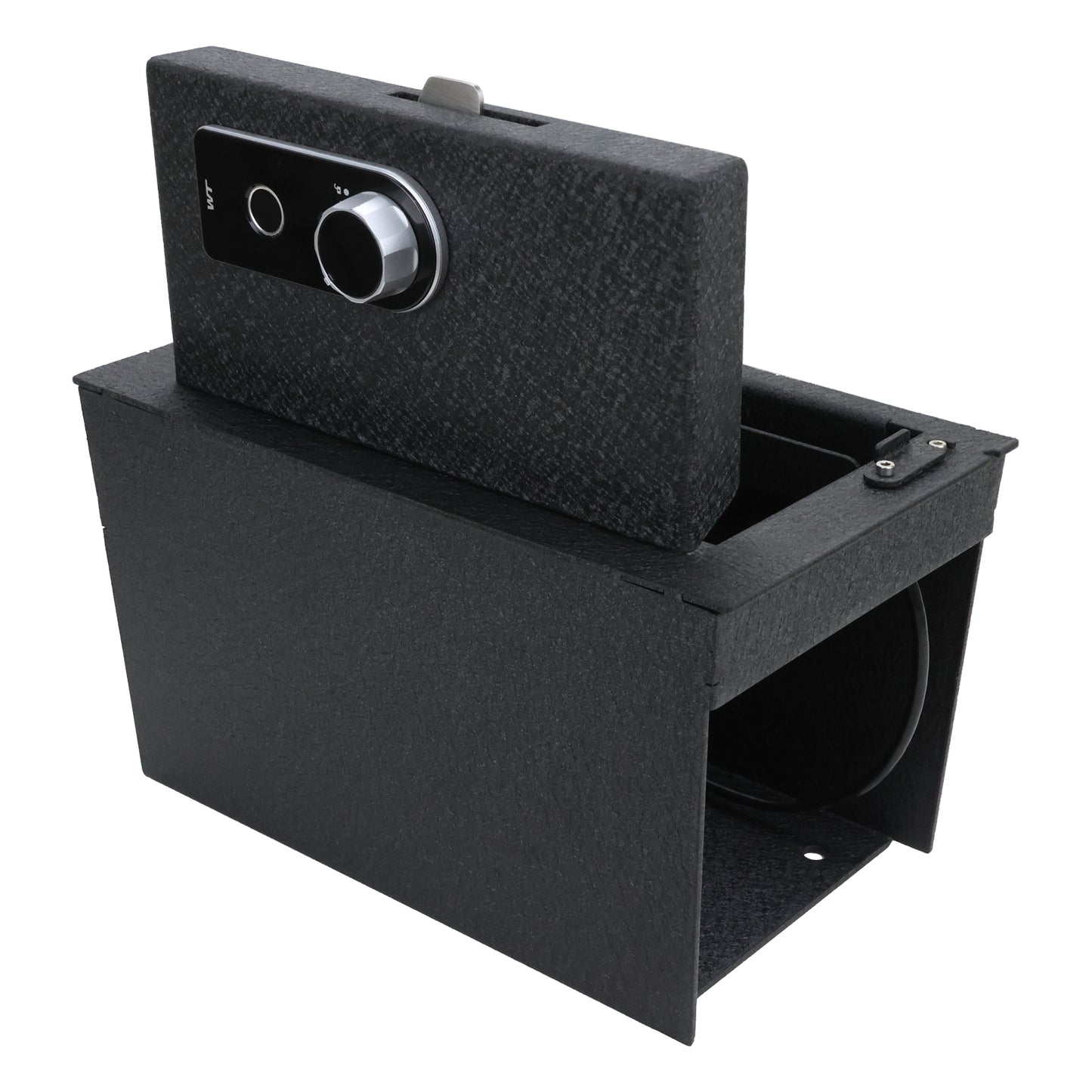 Caja fuerte para consola central para Lexus NX 200 300 2015-2020, cerradura de huellas dactilares con llave