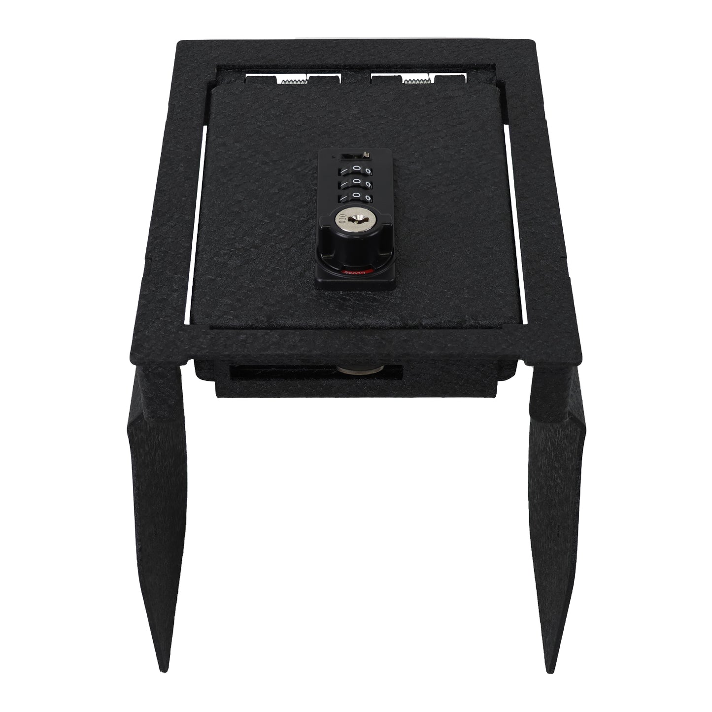 Center Console Gun Safe for 2020-2025 Mercedes Benz GLE, 4-Digit Combination Lock with Key