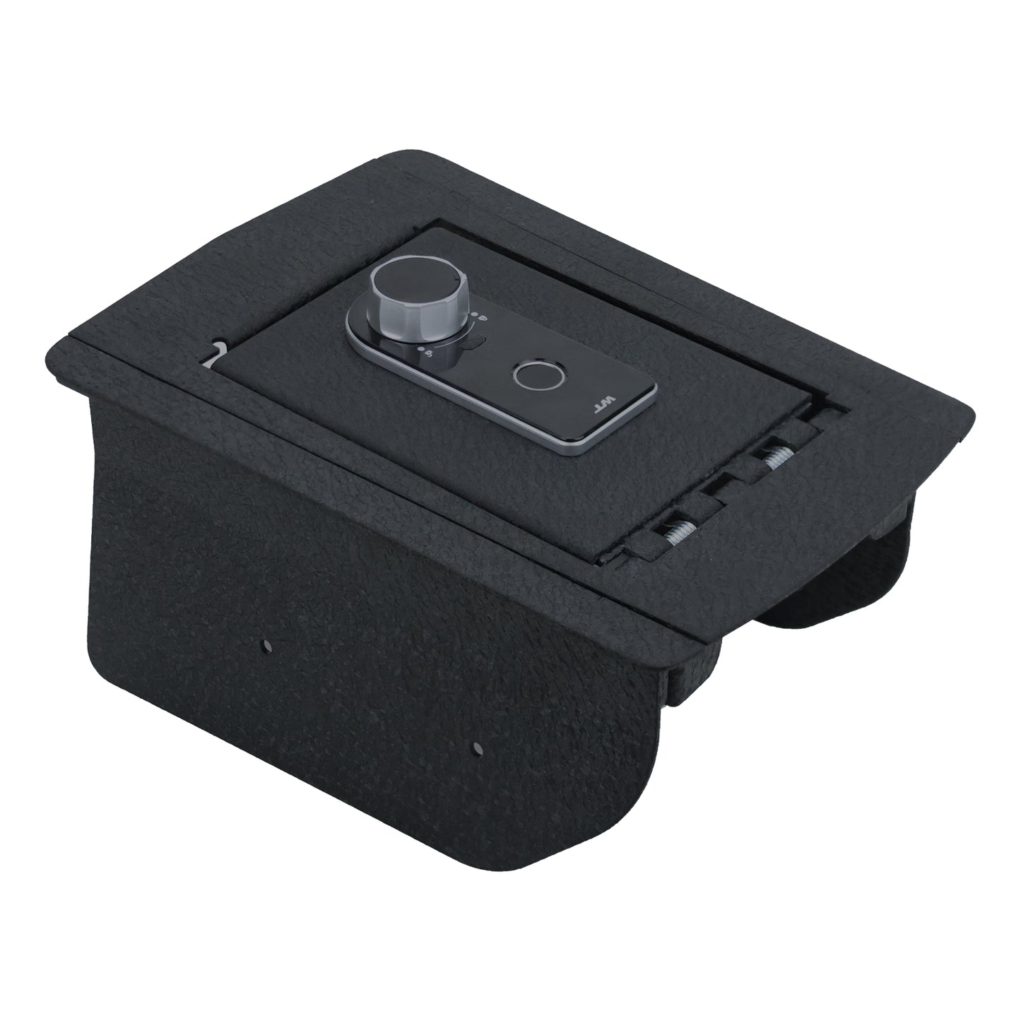 Center Console Safe Gun Safe for 2011-2022 Jeep Grand Cherokee and Dodge Durango, Fingerprint Lock with Key