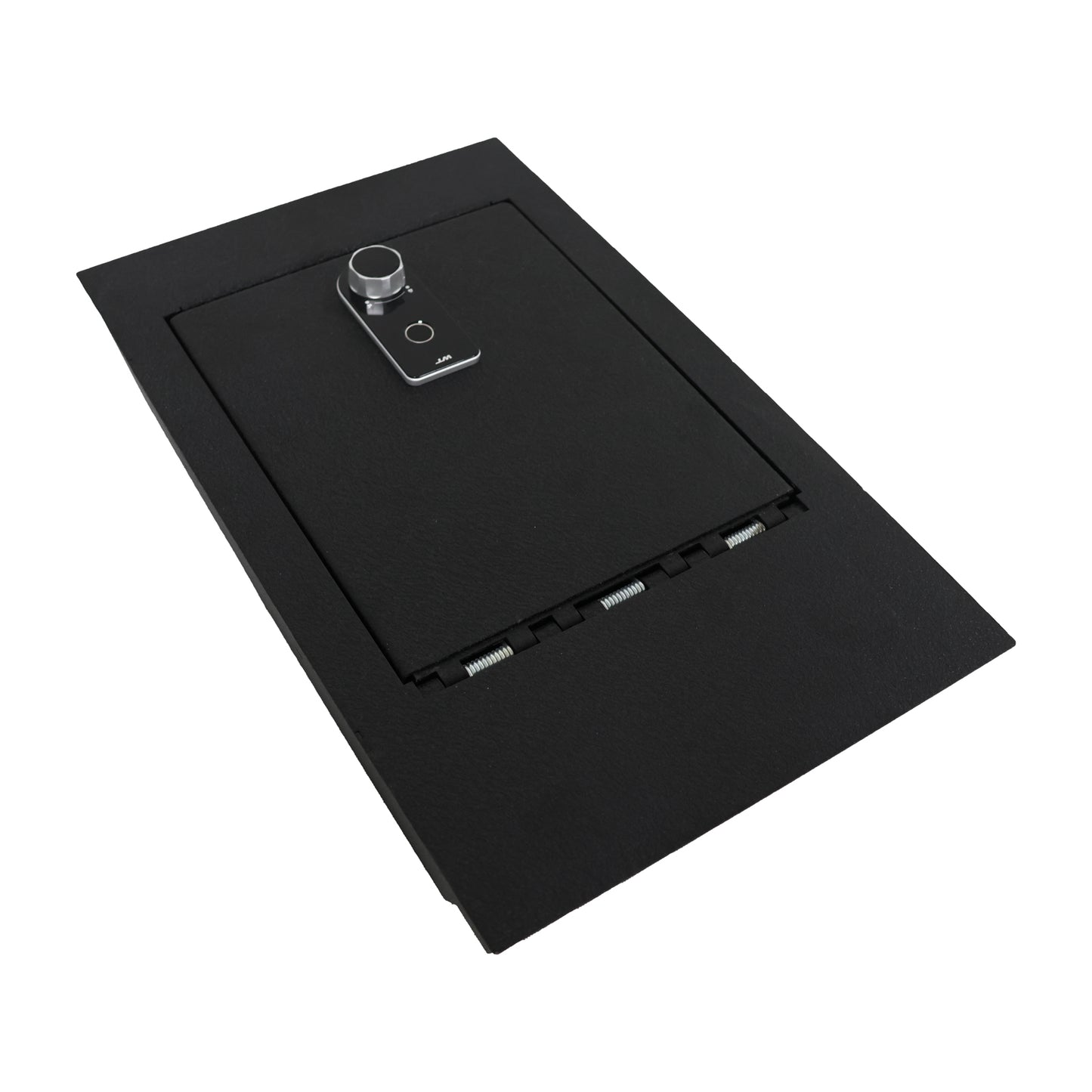 Under Seat Console Safe Box for 2015-2025 Ford F150 models with underseat console bench seats, Fingerprint Lock with Key