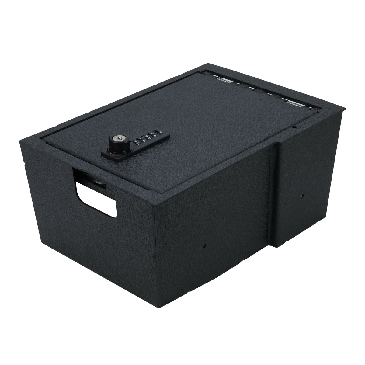Console Safe | Lincoln Aviator 2019–26 | 4D Combo + Key