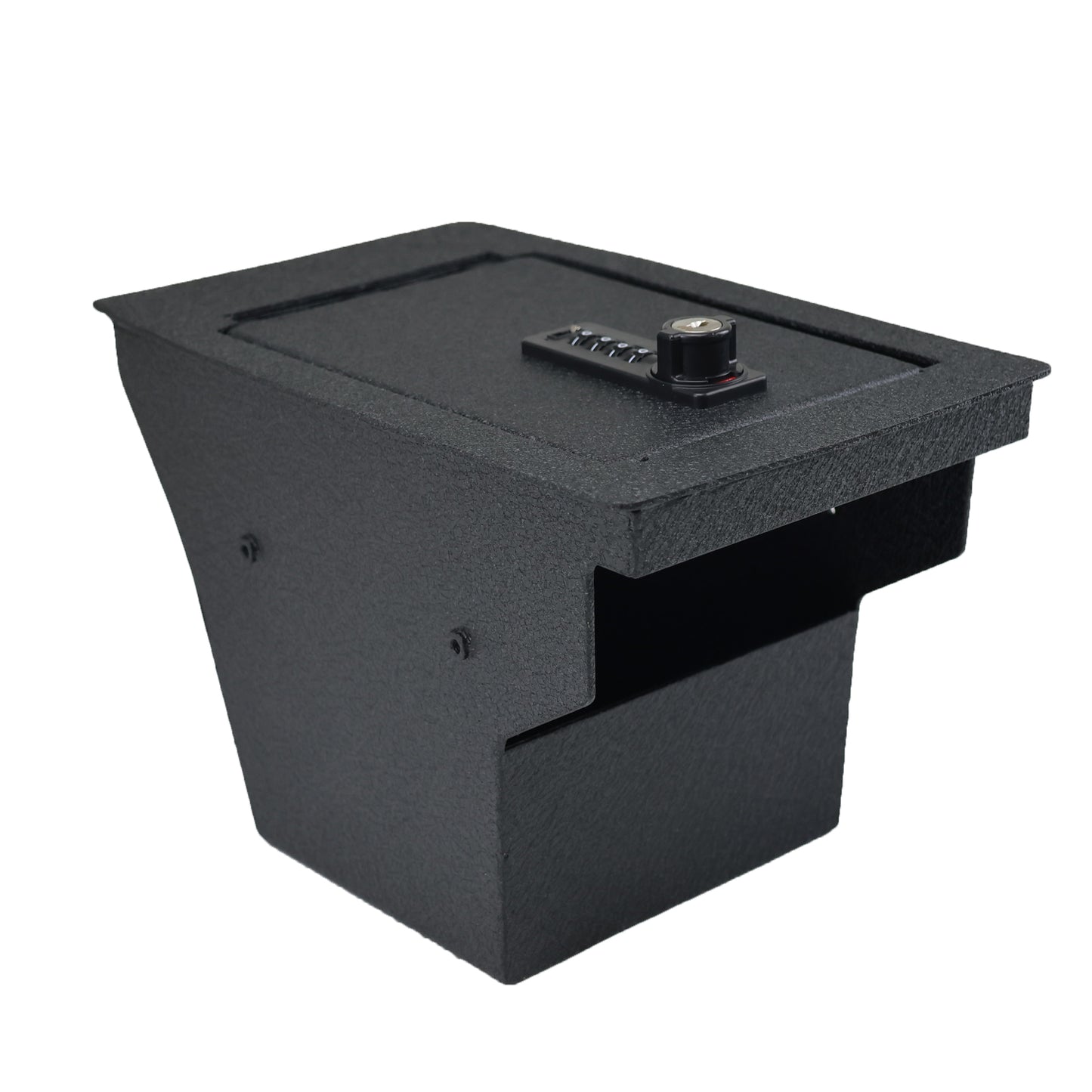 Center Console Gun Safe for 2015-2024 Jeep Cherokee, 4-Digit Combination Lock with Key