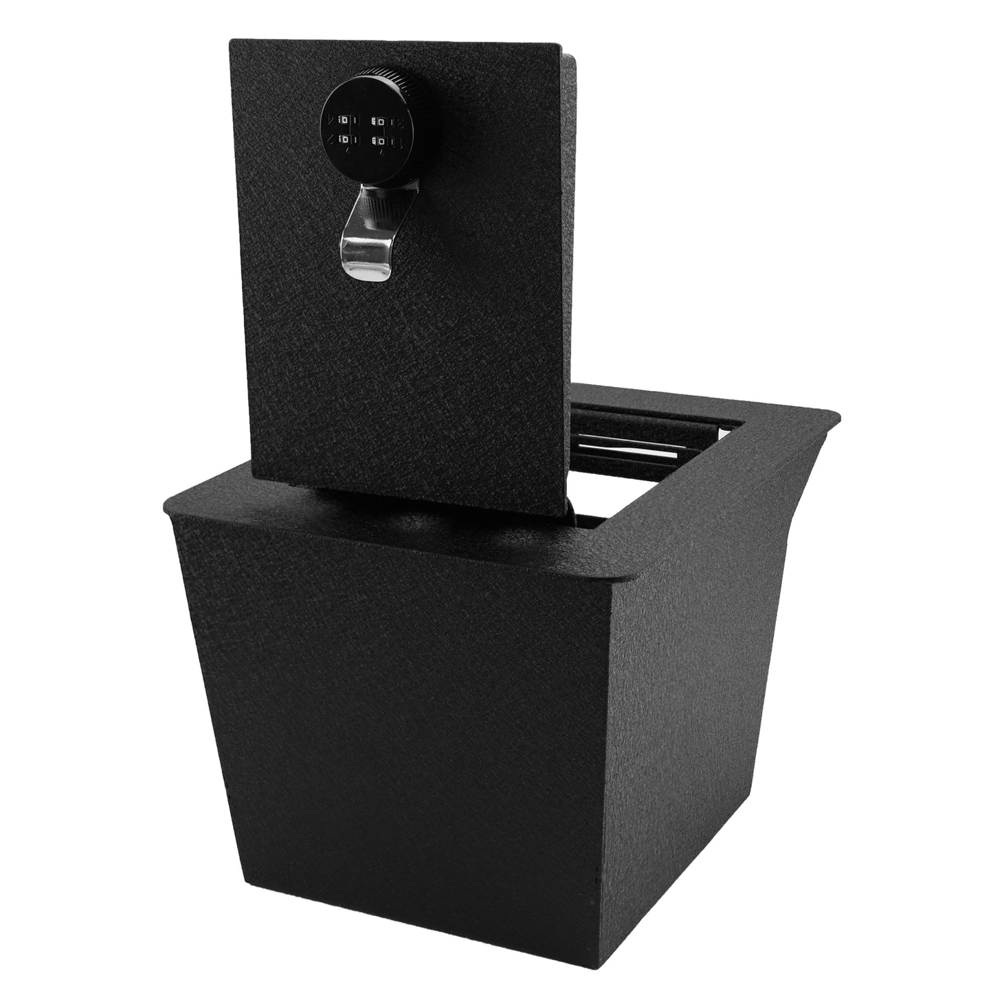 Center Console Gun Safe for 2023+ Honda Pilot 2024+ Ridgeline/Passport, 4-Digit Combo Lock