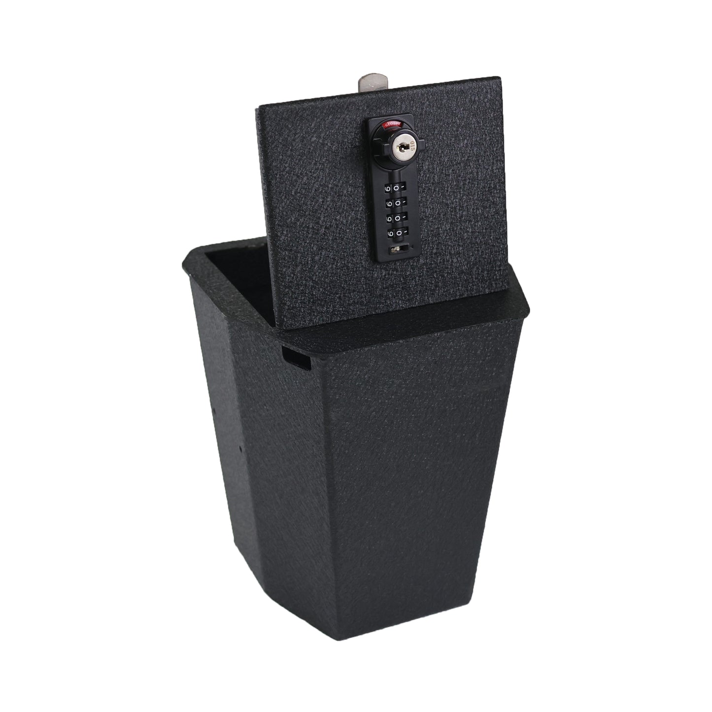 Center Console Gun Safe for 2019-2025 Land Rover Defender, 4-Digit Combination Lock with Key